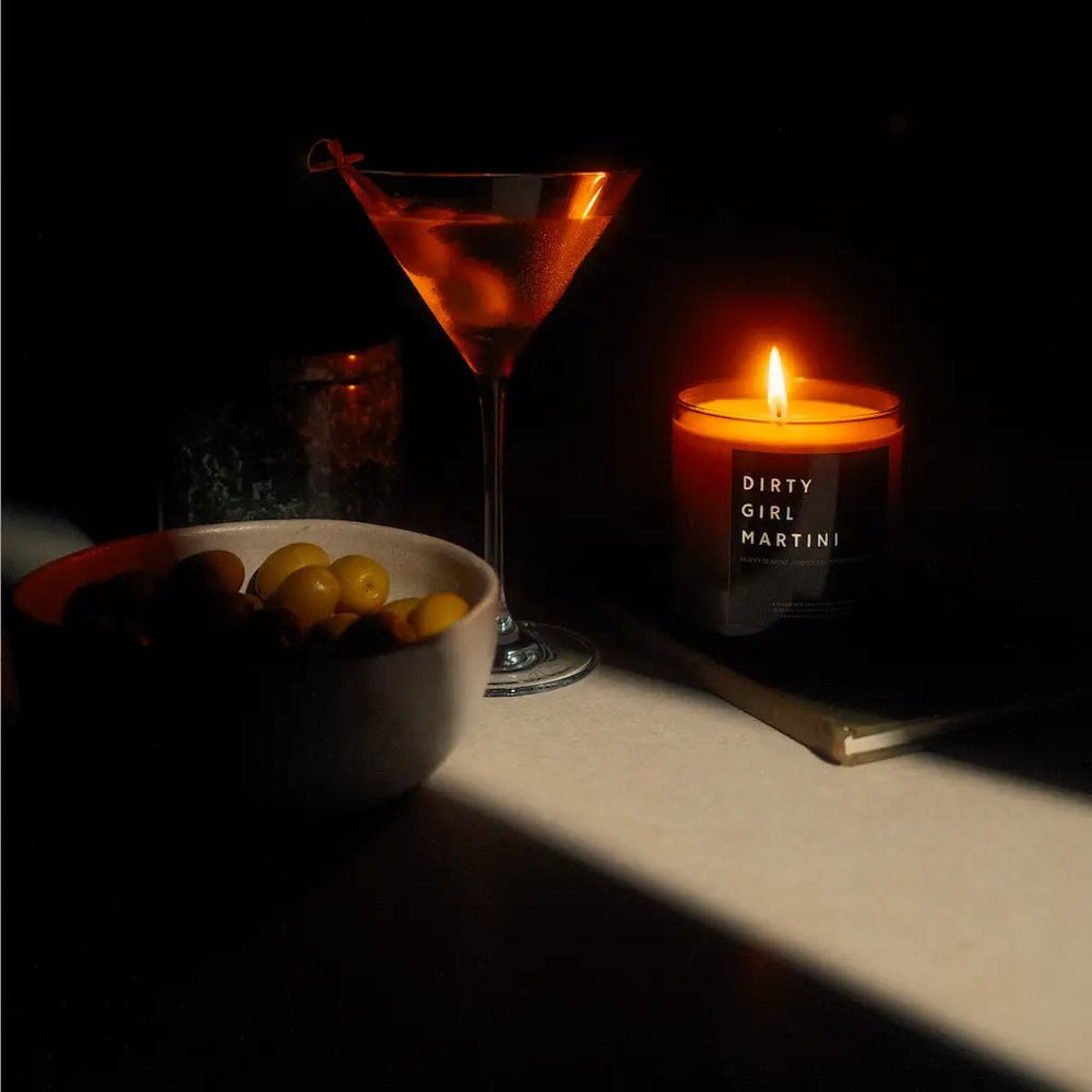 Dirty Girl Martini 10 OZ Soy Wax Candle
