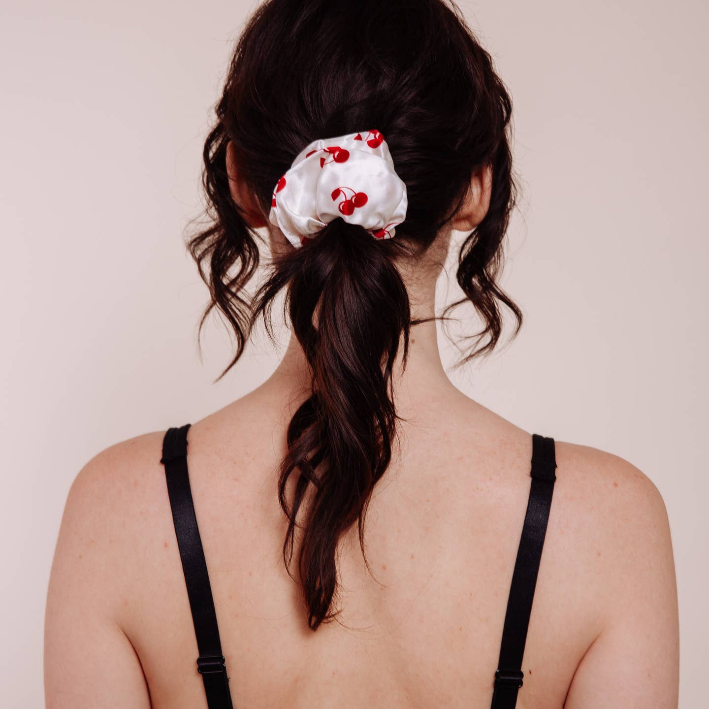 Cherry Bomb Scrunchie
