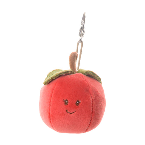 Load image 1 in gallery view. Apple  Plush Key Rings - Red