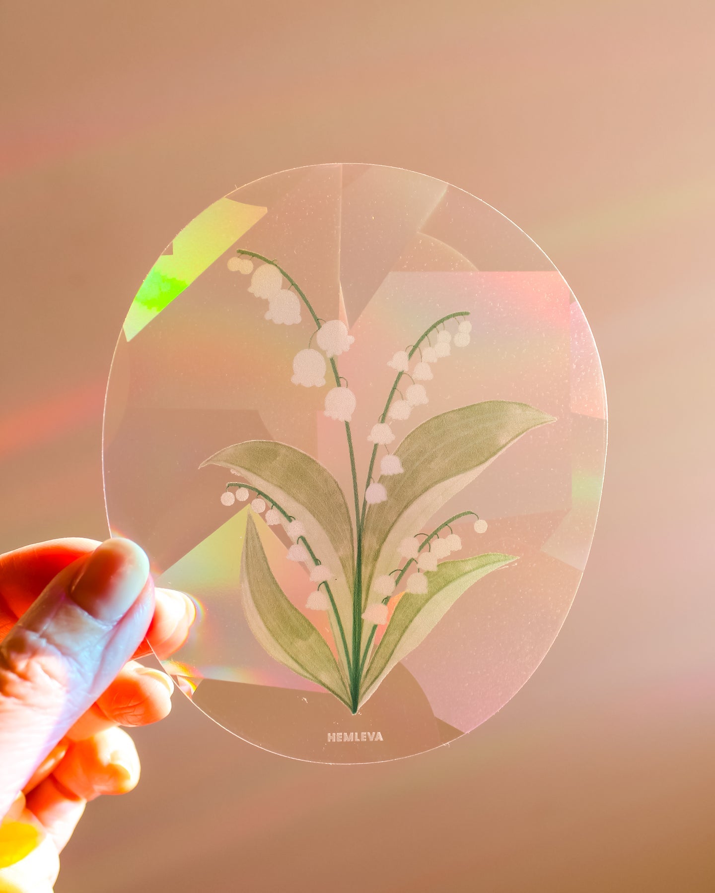 Lily of the Valley Suncatcher - Medium
