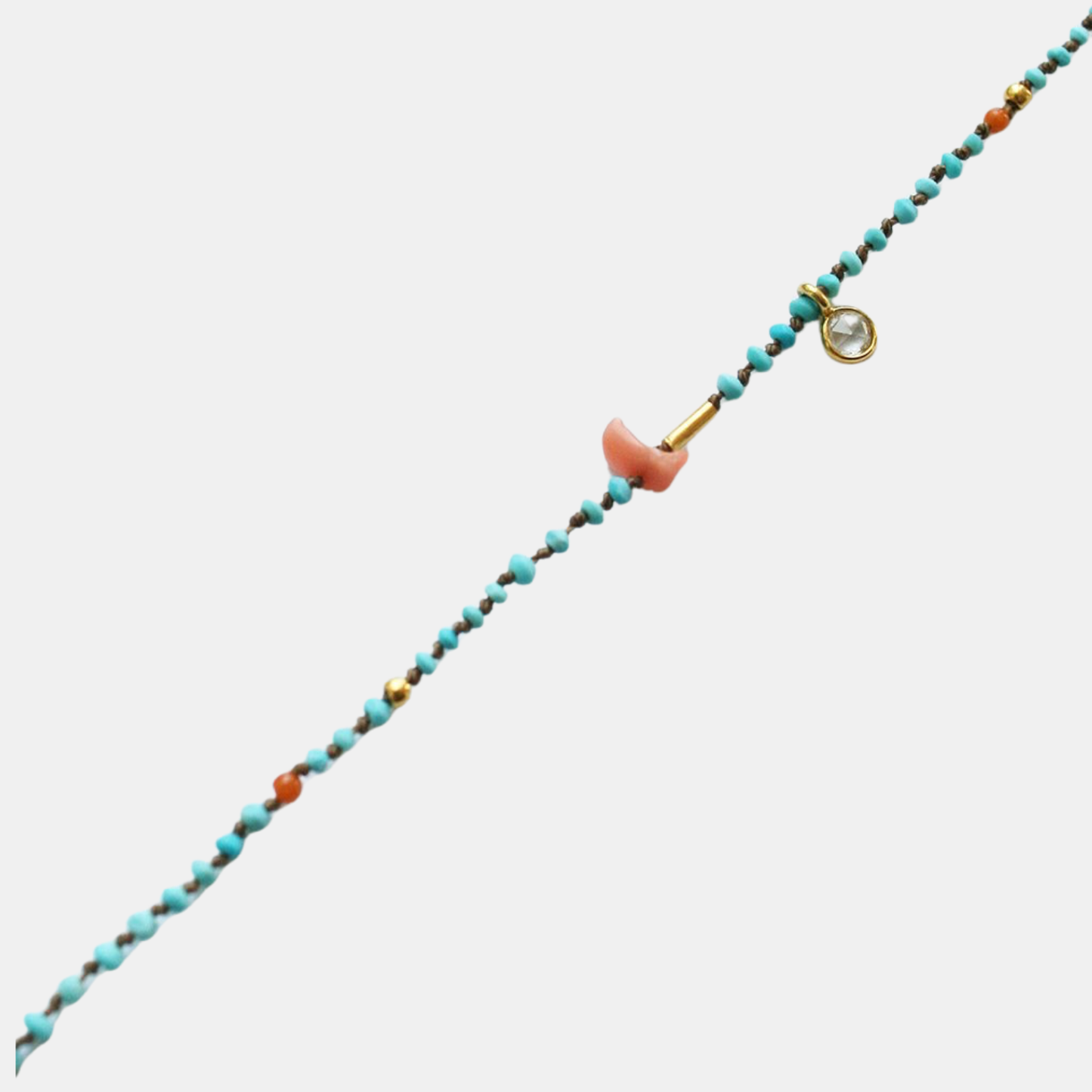 Confetti Bracelet - Turquoise 7"