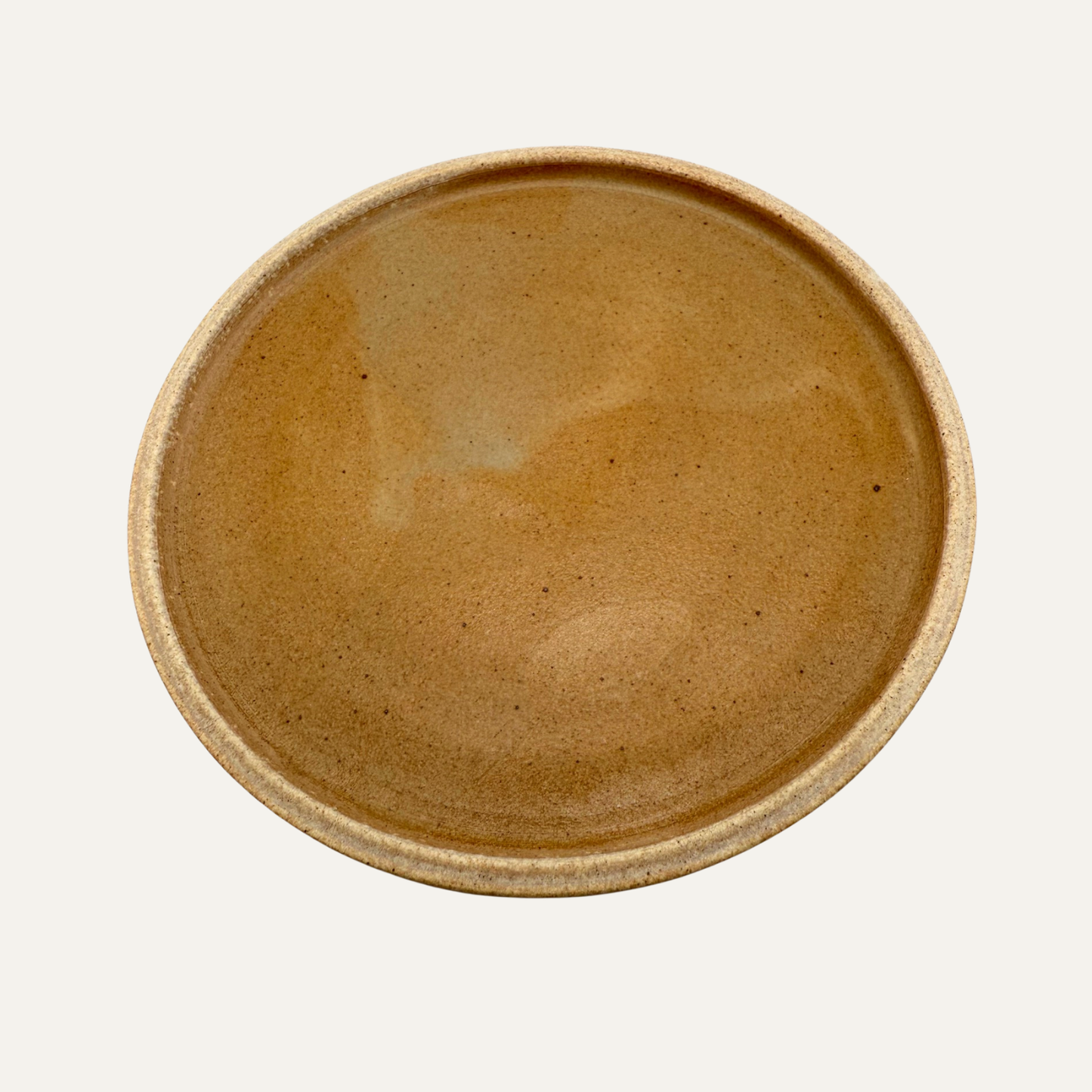 Matte Glazed Plate - 7.5" - Butterscotch