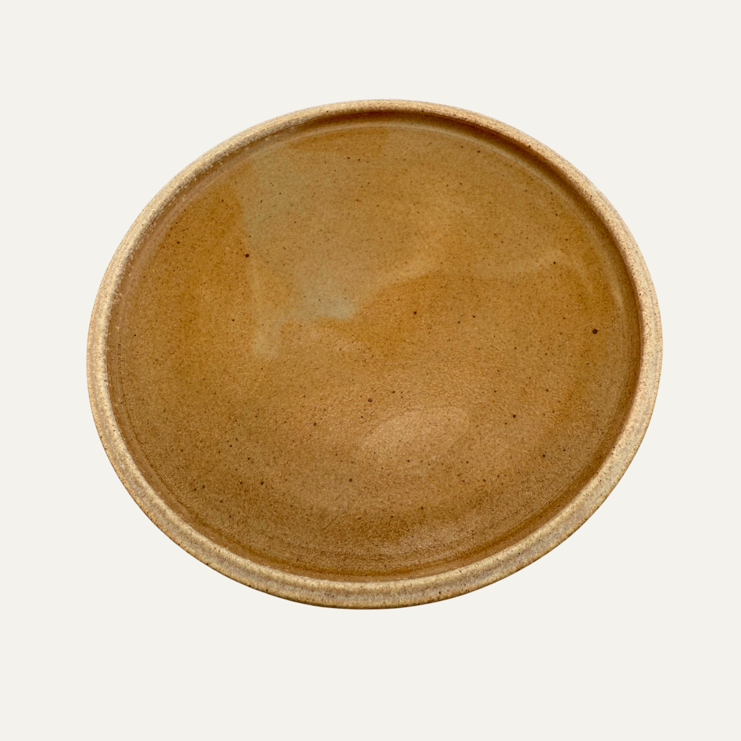Matte Glazed Plate - 7.5" - Butterscotch