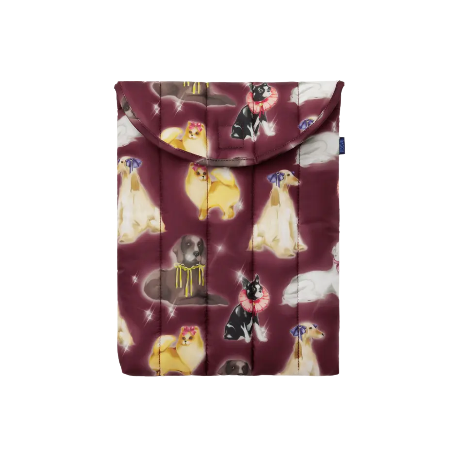 Puffy Laptop Sleeve 13"/14" - Fancy Dogs