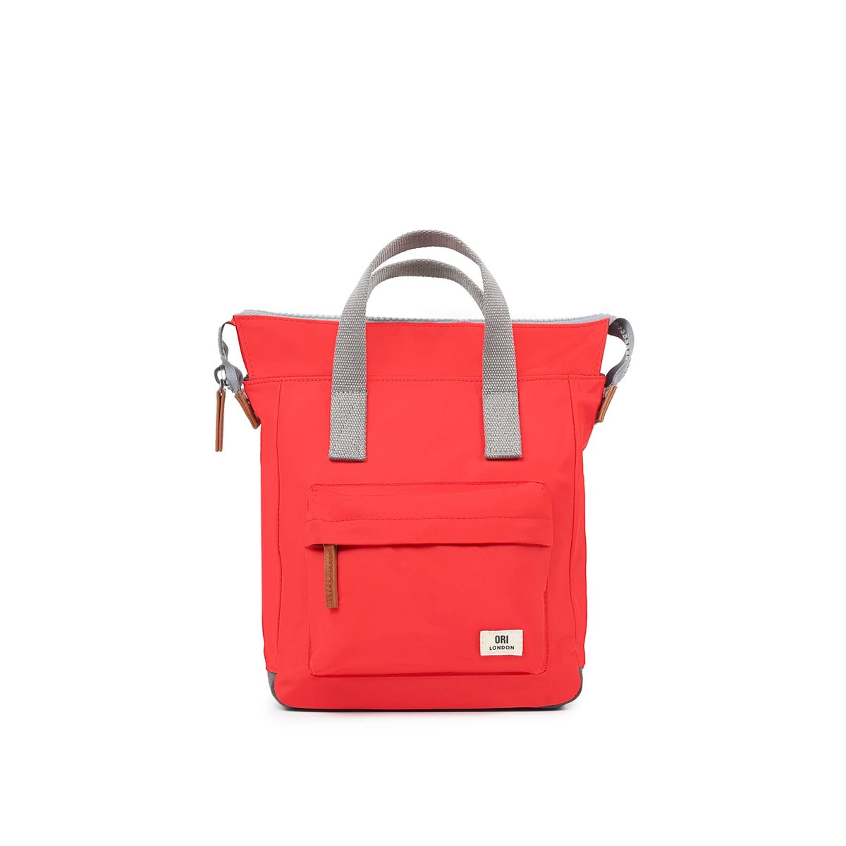 Bantry B Recycled Canvas Backpack - Small  - Chili Oil