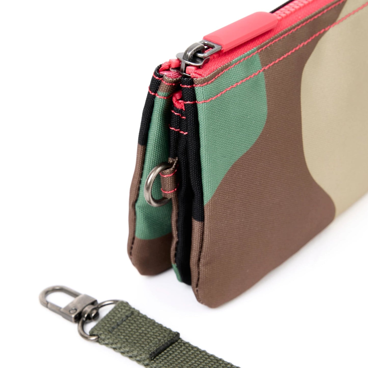 Carnaby Recycled Canvas Zipper Pouch - Medium