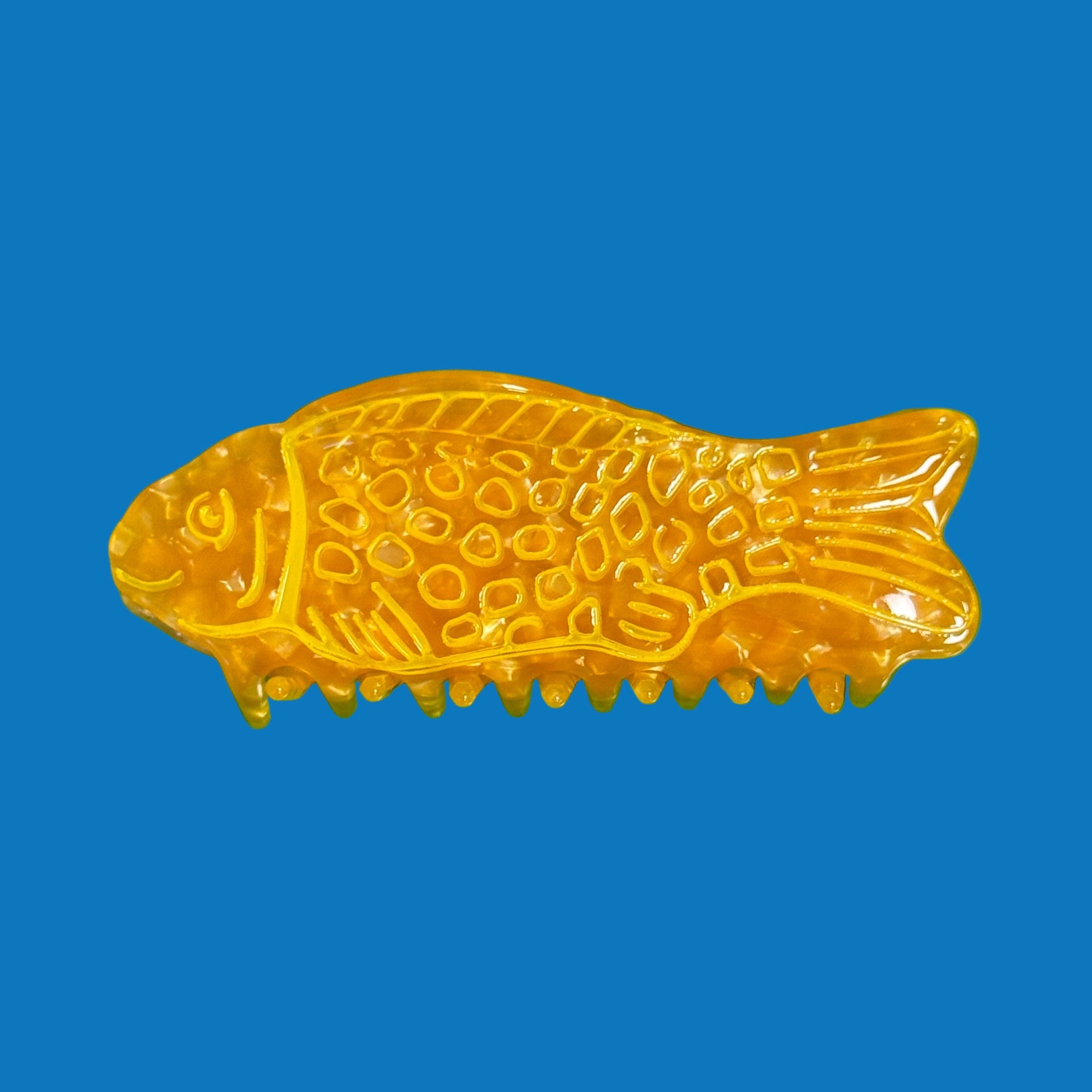 Sweetish Fish Hair Claw - Yellow Lemon MackBecks