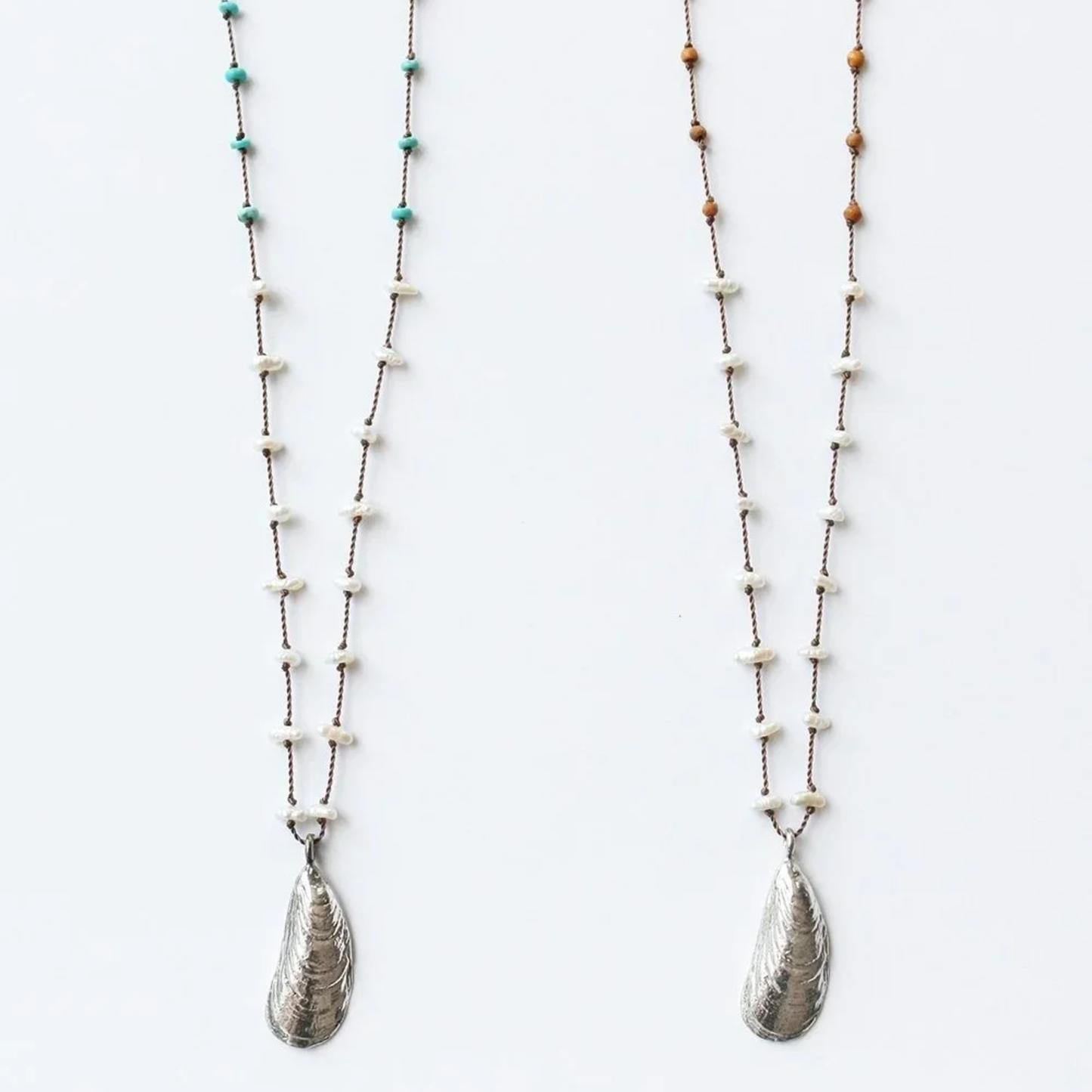 Silver Shell Necklace