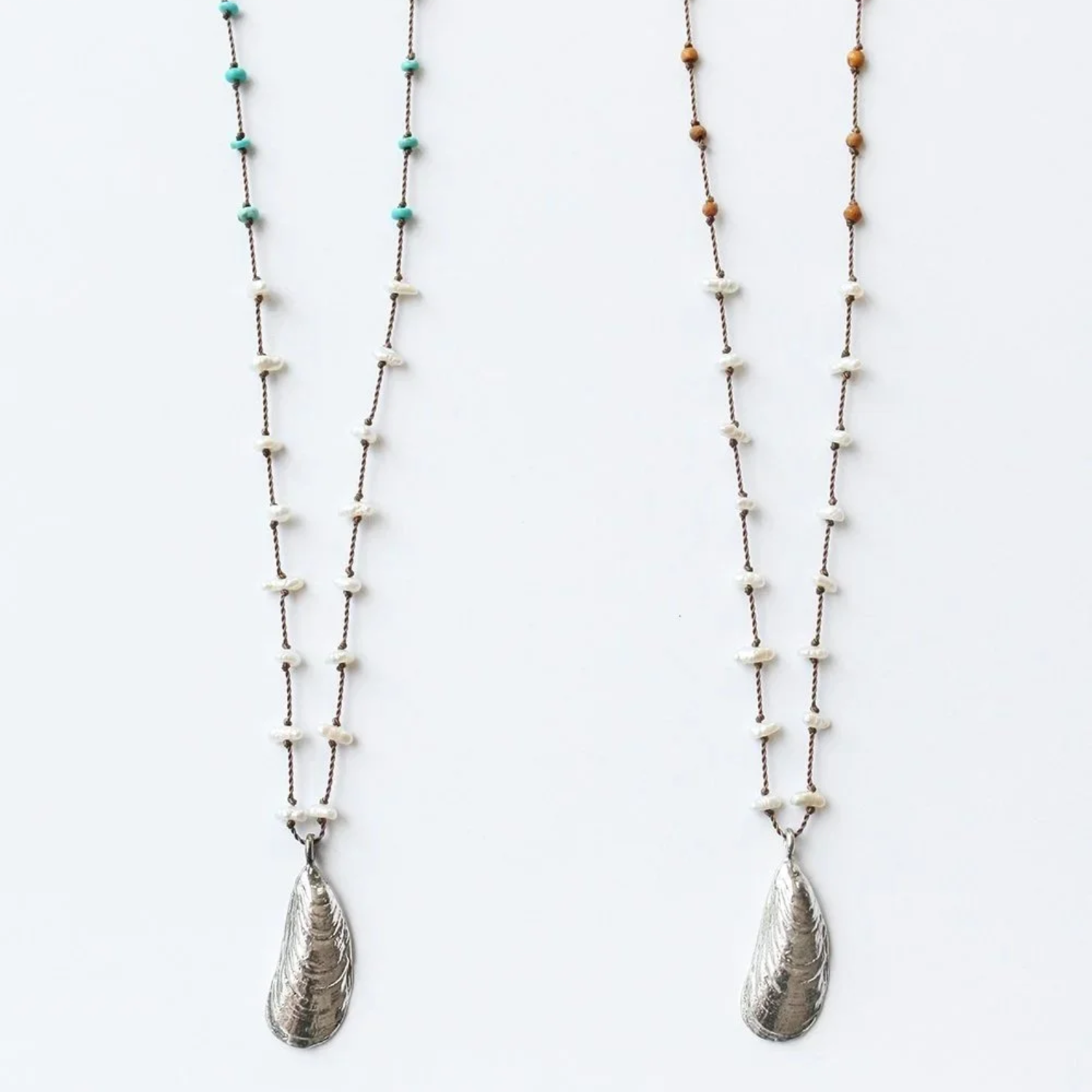 Silver Shell Necklace