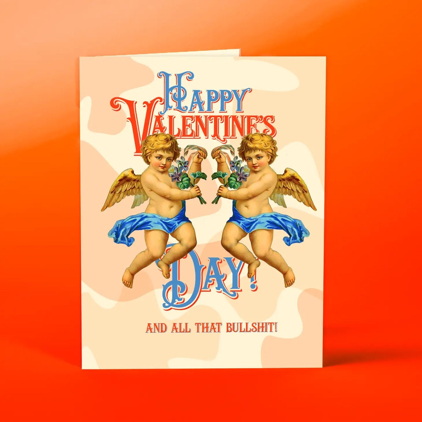 Angels Valentine's Day Card Offensive & Delightful