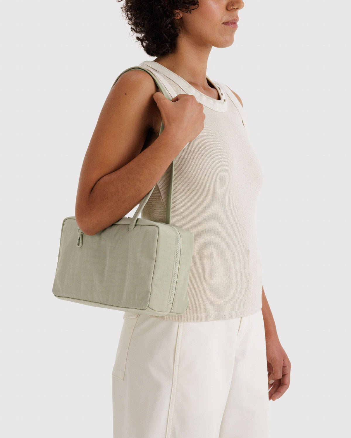Nylon Bowler Bag Baggu