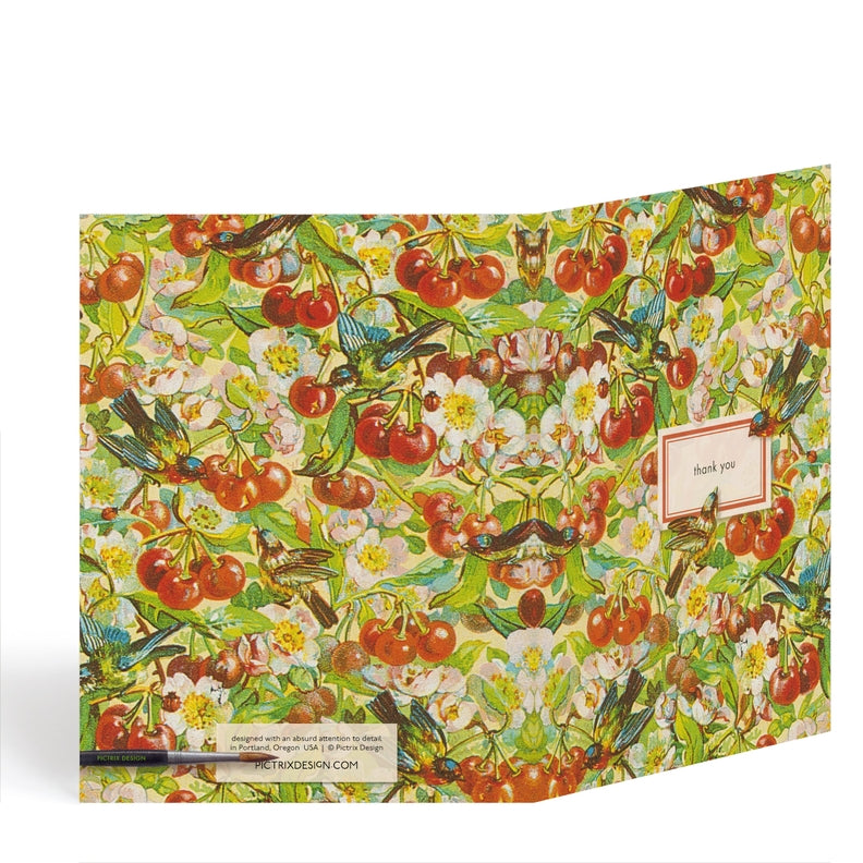 Thank you Cherries Card