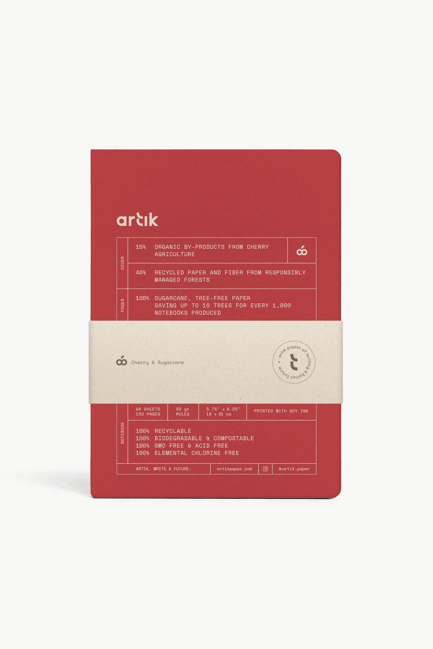 Artik Hard Cover Journal - Lined Keskin Color