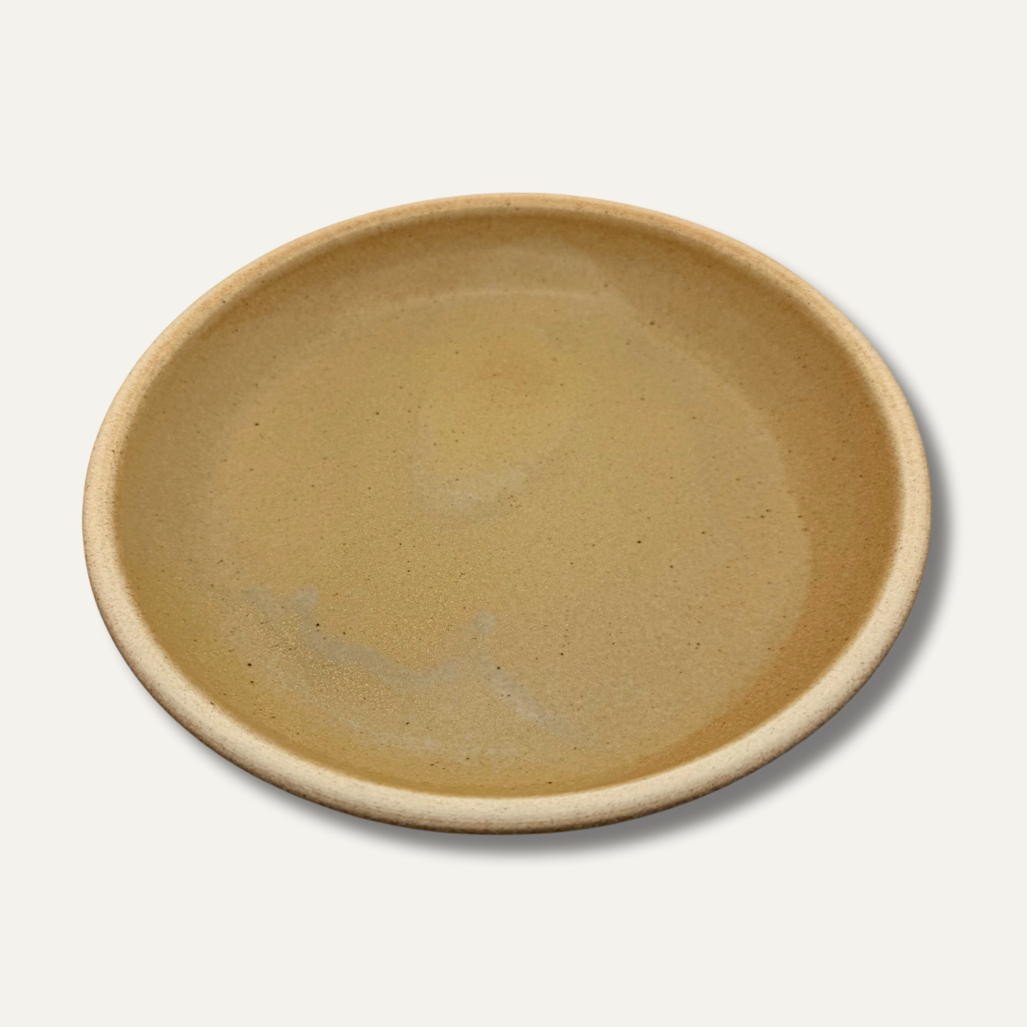 Matte Glazed Deep Dish- 8.5" -Maize