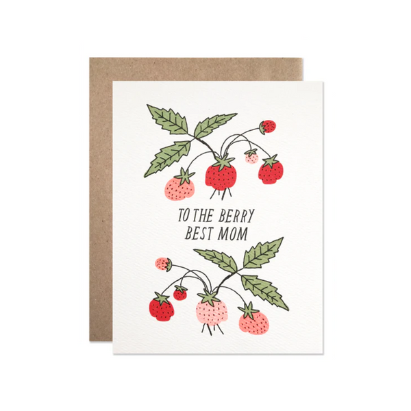 Berry Best Mom Card