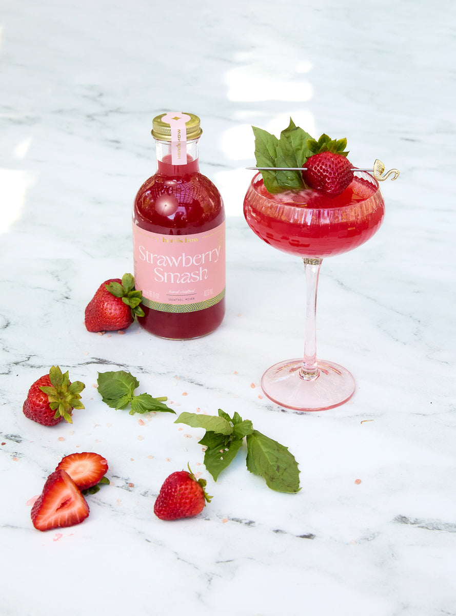 Crafted Cocktail Mixer 16oz - Strawberry Smash