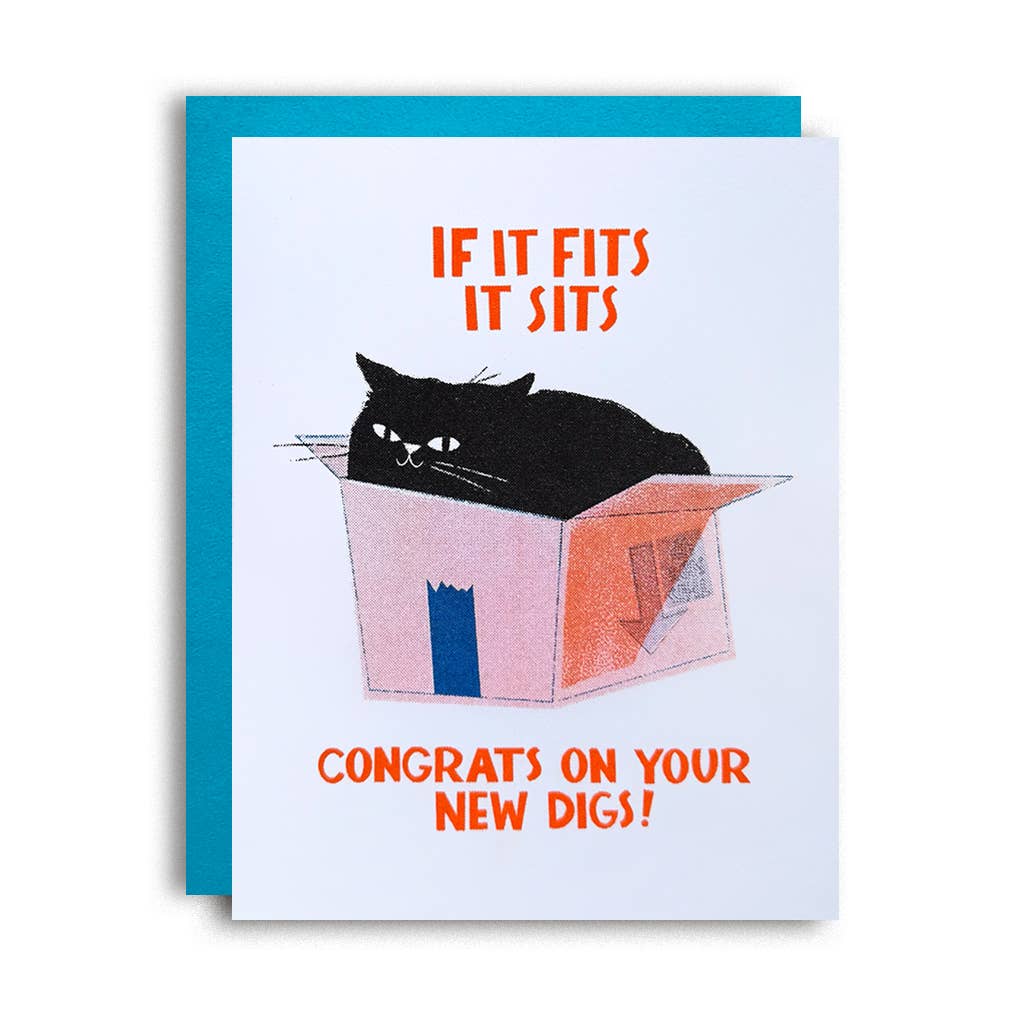 If It Sits, It Fits Card Pier Six Press