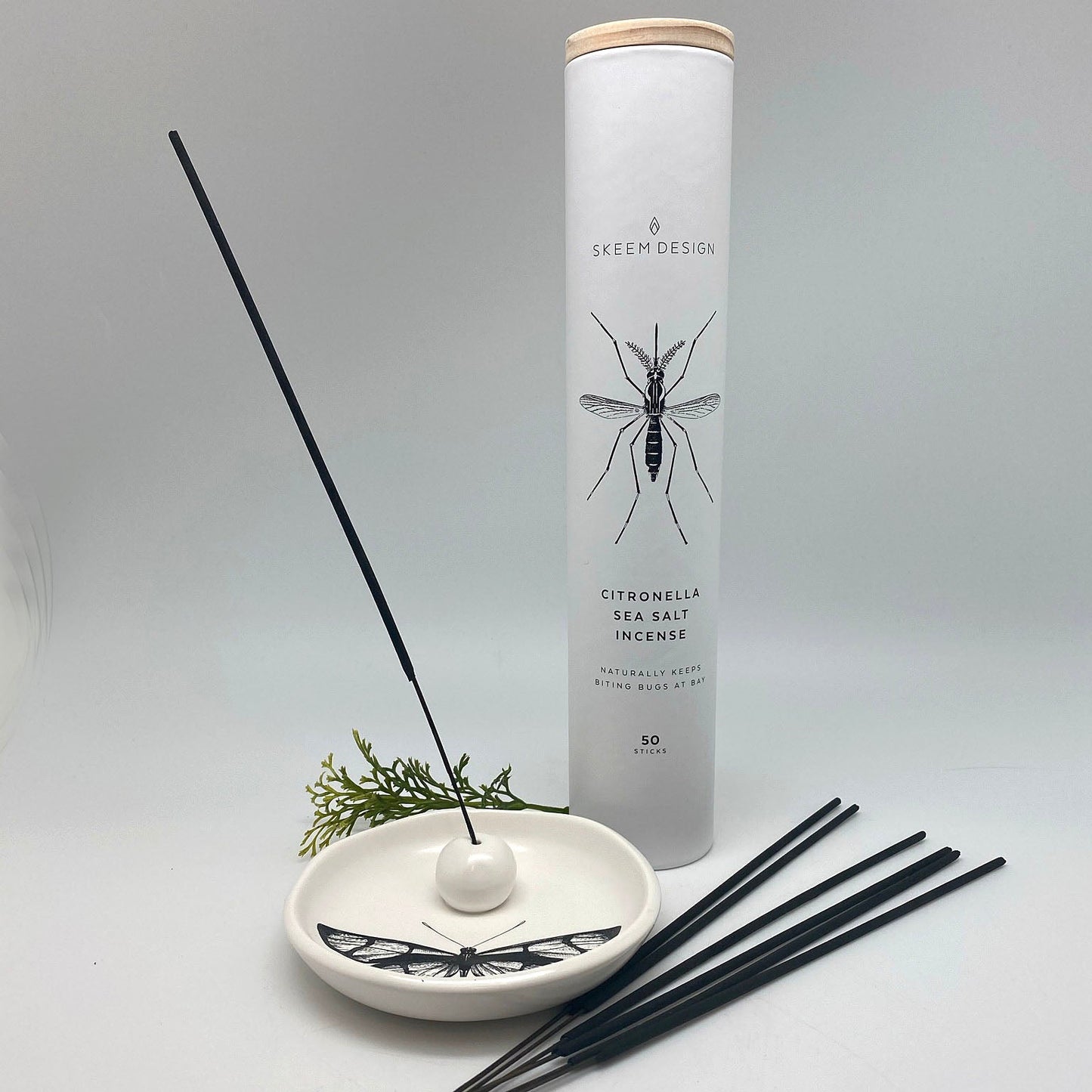 Citronella Sea Salt Outdoor Incense Skeem