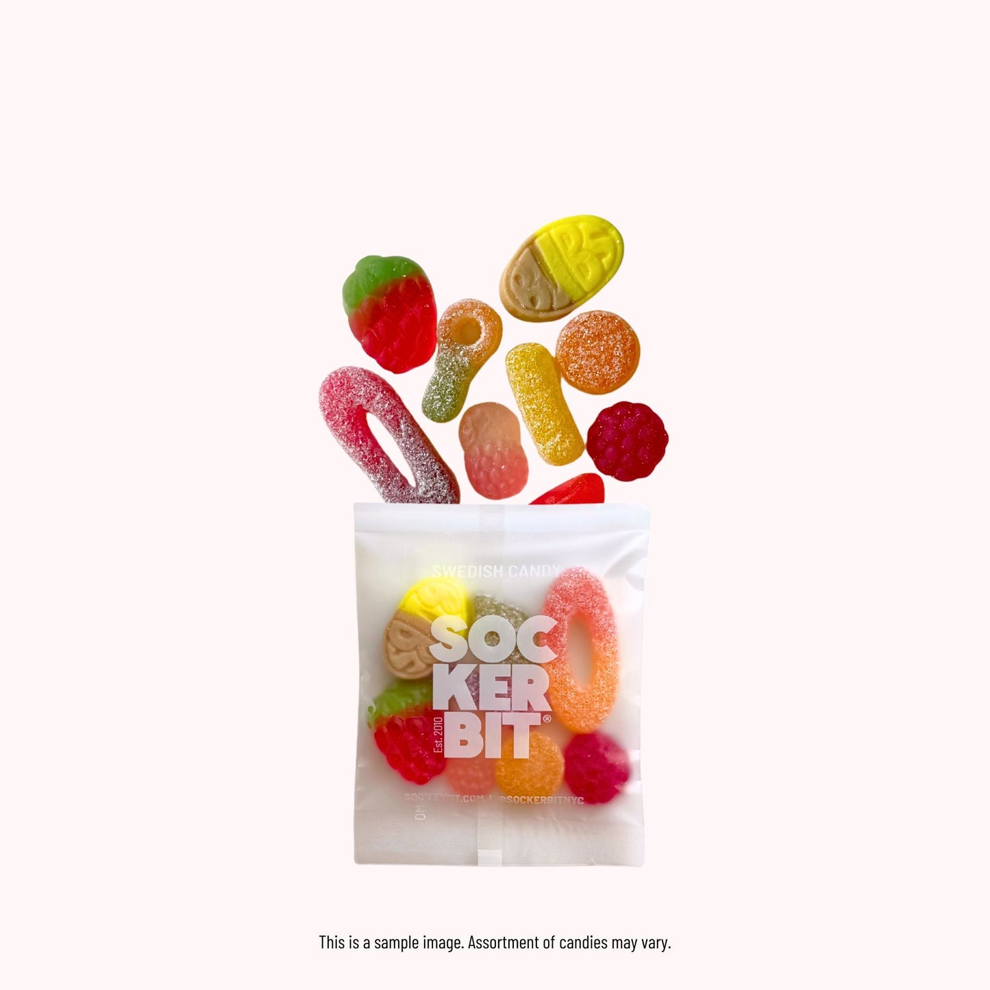 Single Serving Swedish Candy Packet Sockerbit