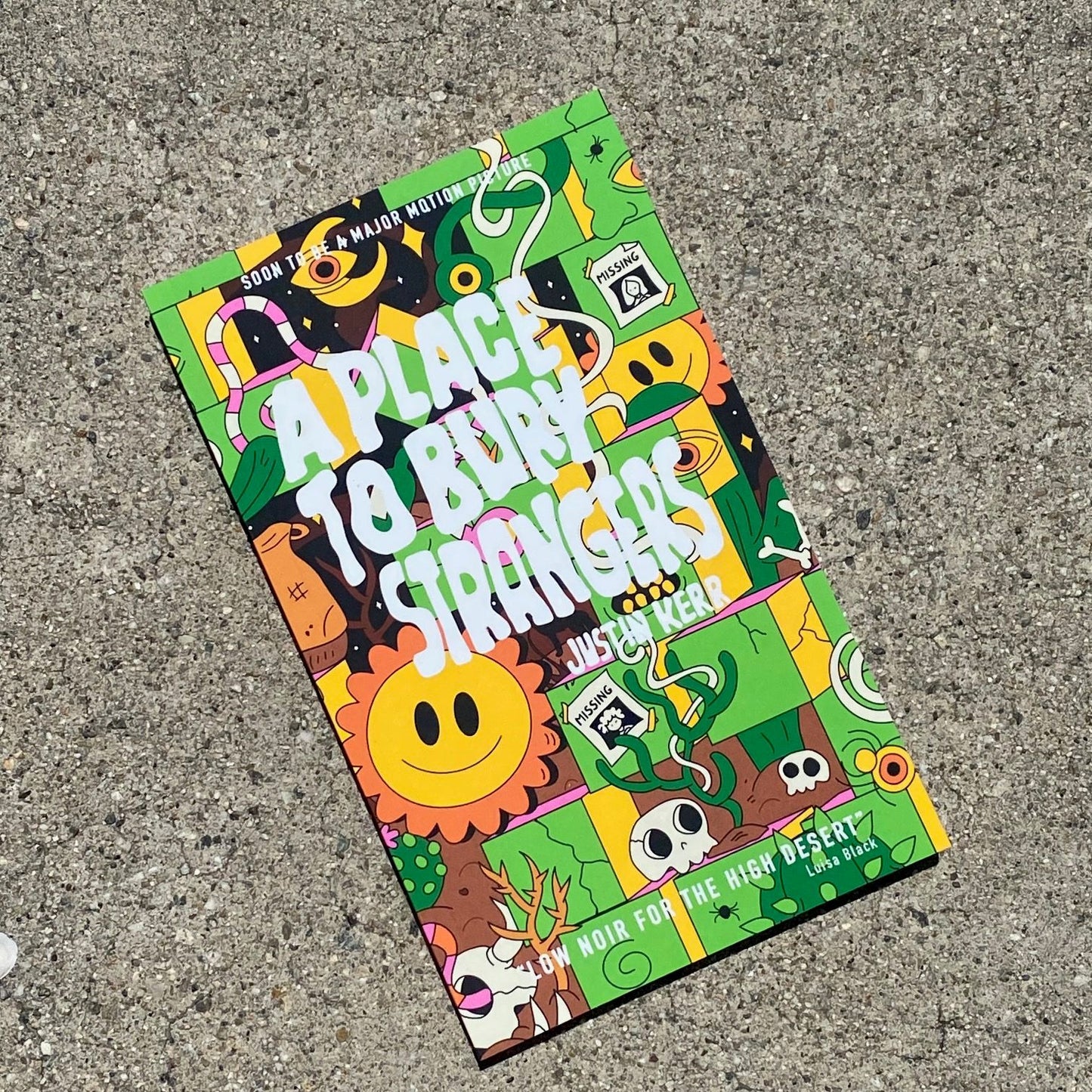 A Place To Bury Strangers -  62nd Edition Green Cartoon