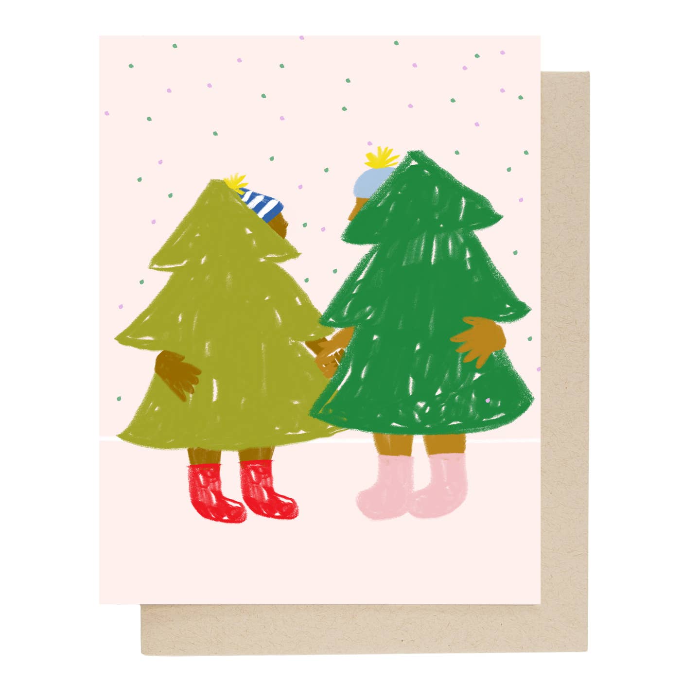 A Couple of Trees Holiday Card