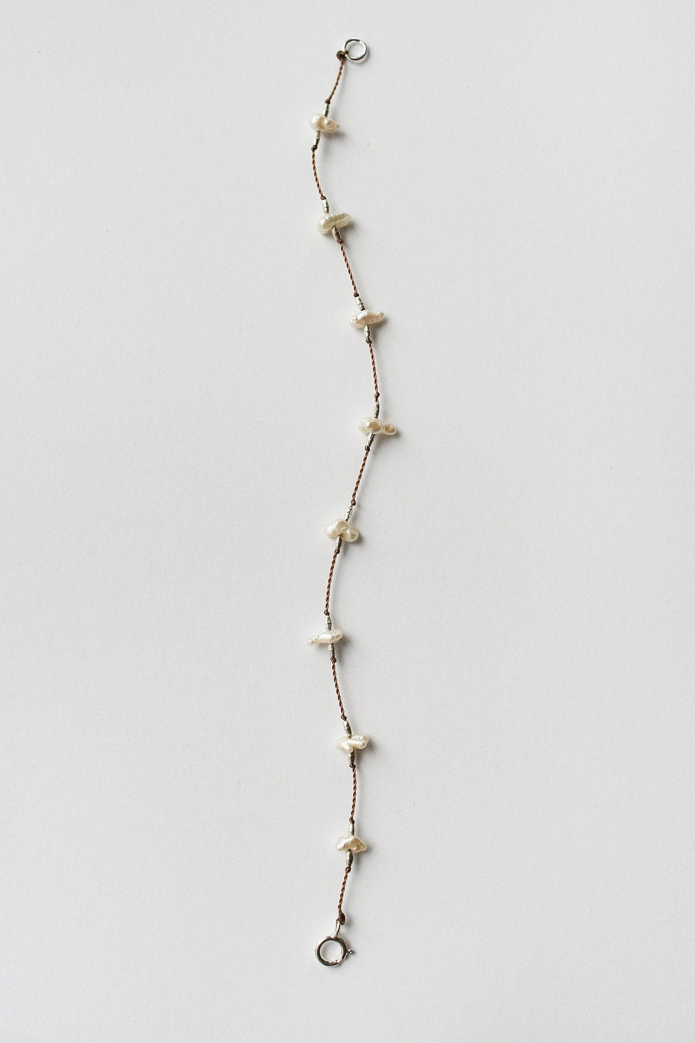 Keshi Pearl Bracelet 7"