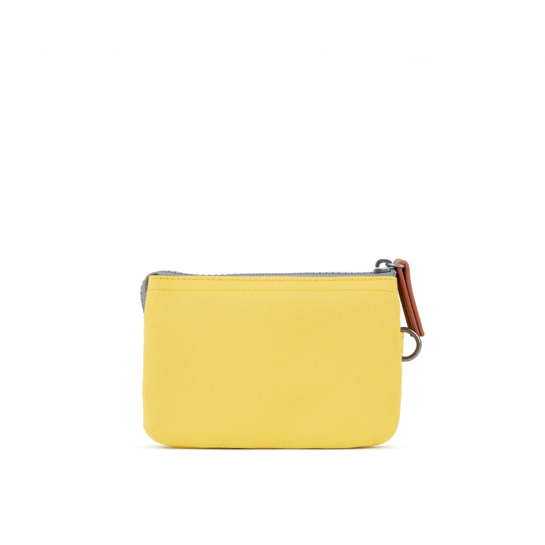 Carnaby Recycled Canvas Zipper Pouch - Small - Lemonade