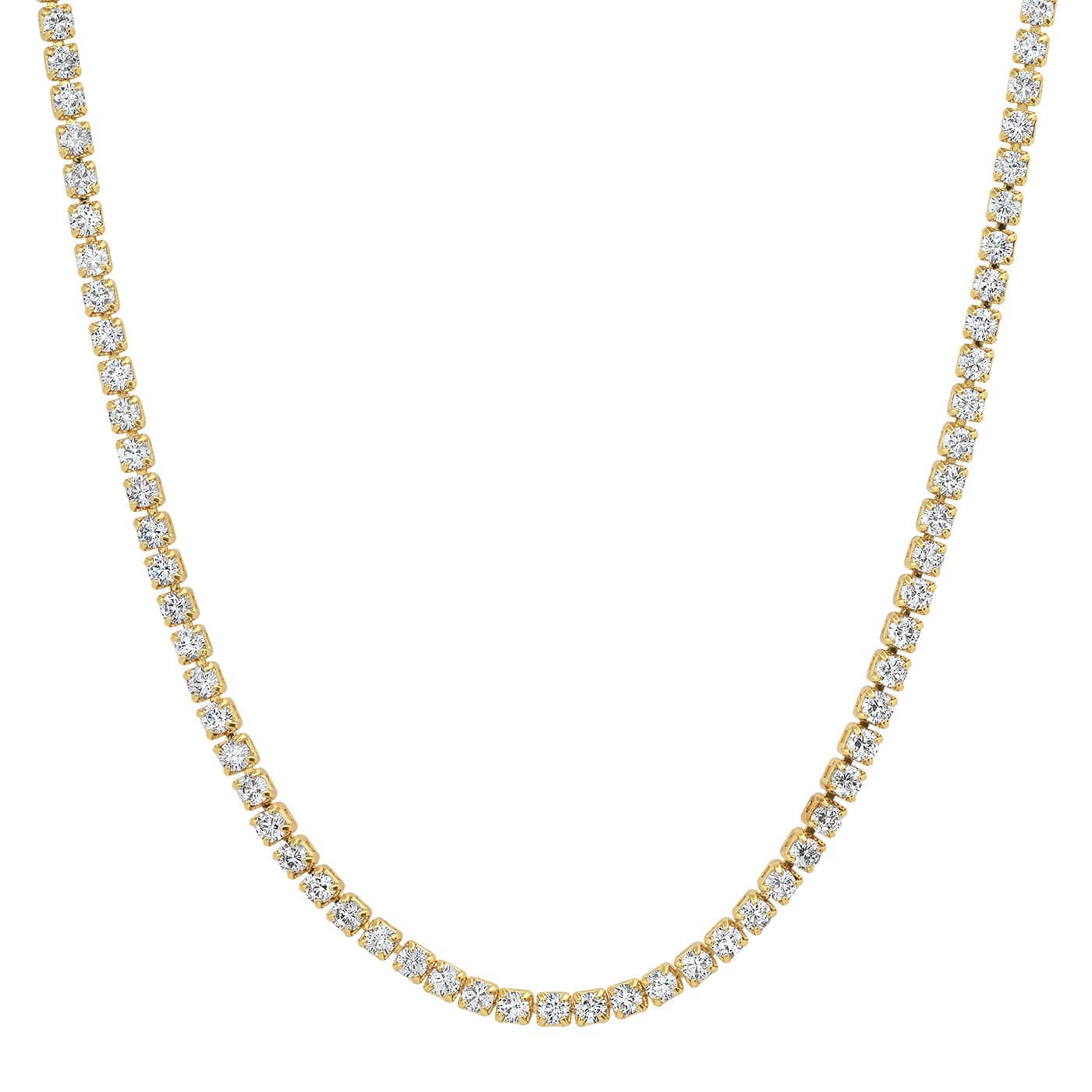 Tennis Necklace CZ Studded