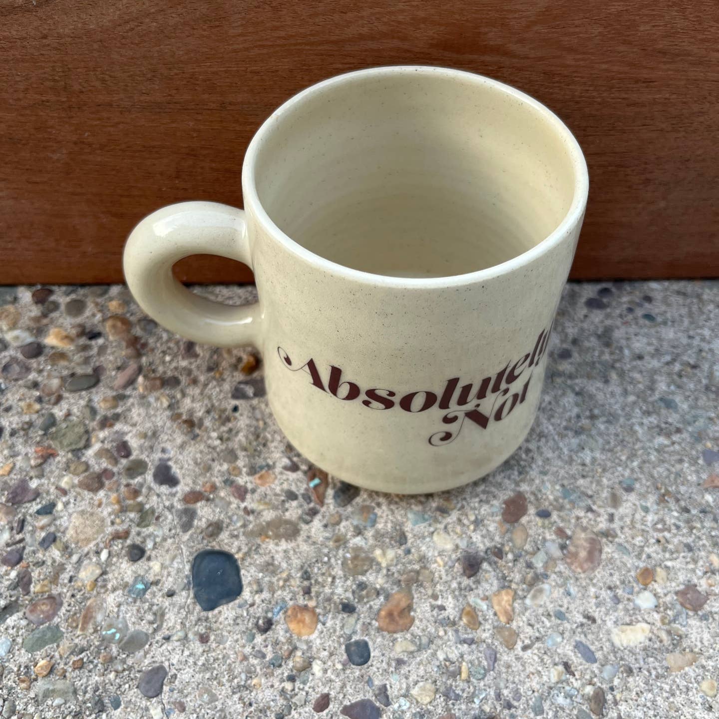 Mid-Century Mug - Absolutely Not
