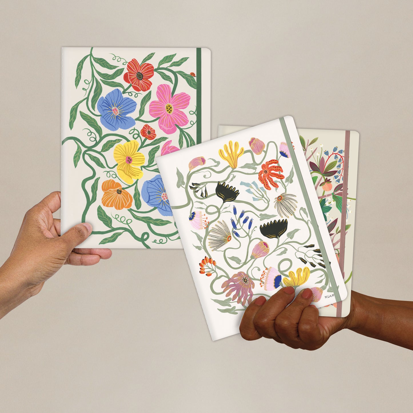 Widly In Love Three Notebook Set Seedlings
