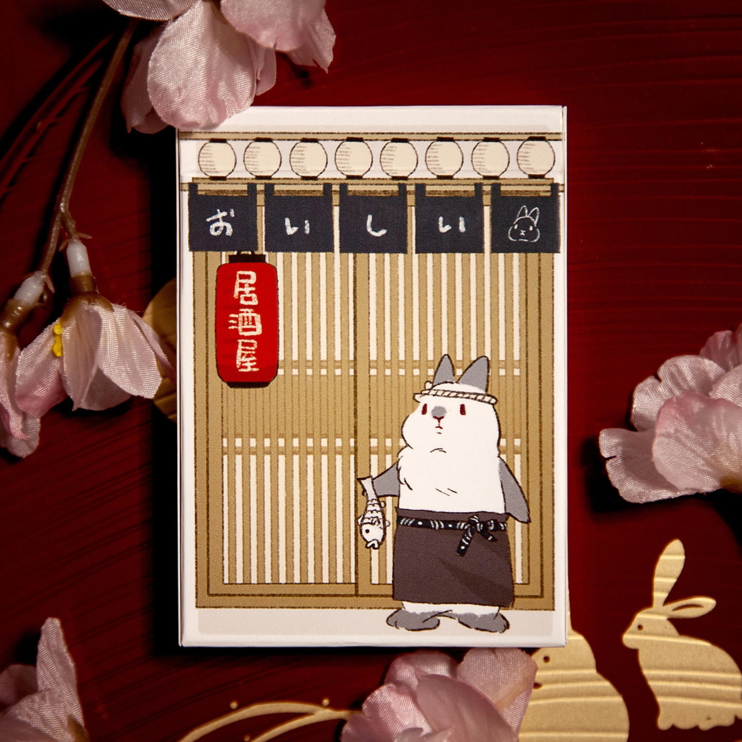 Oishii Playing Cards Vermilion Collection