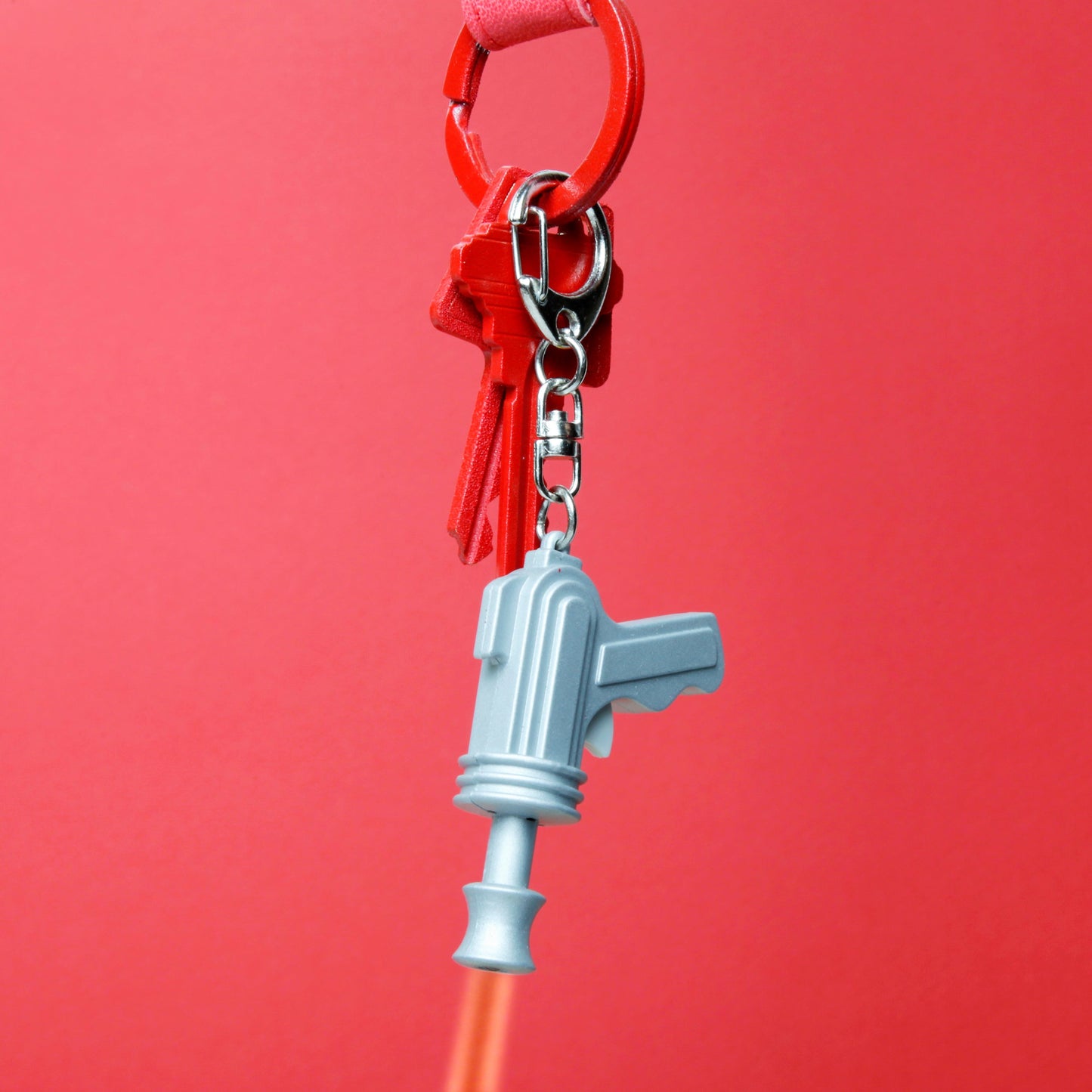 Space Gun LED & Sound Keychain