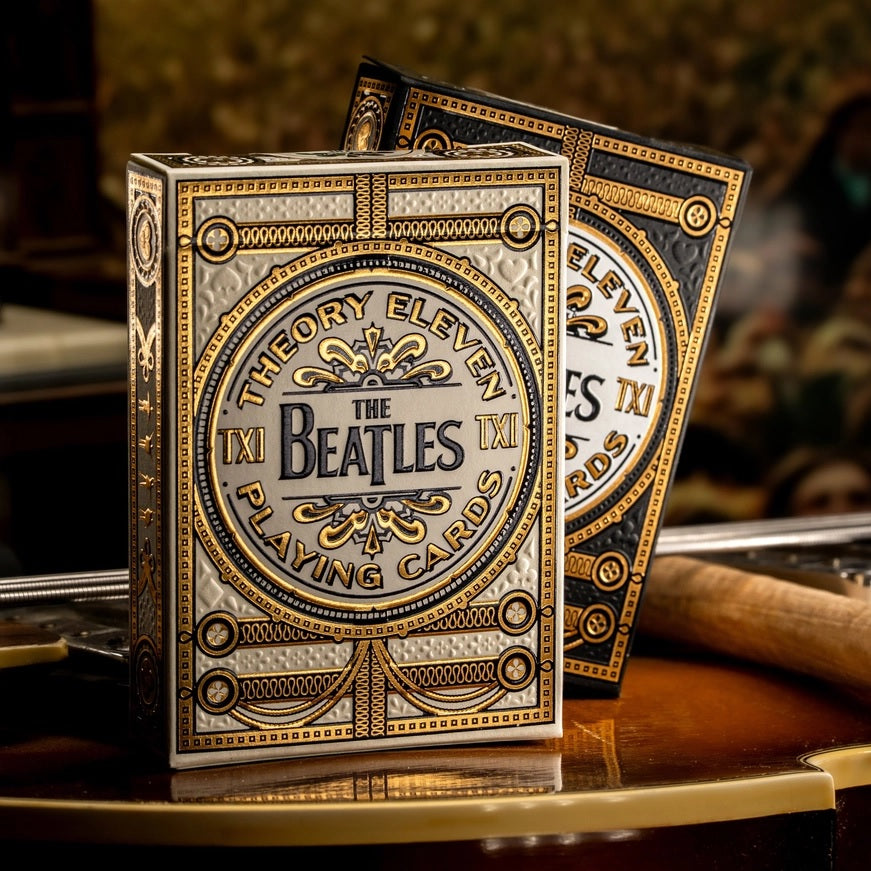 The Beatles Playing Cards - Special Edition White Theory 11