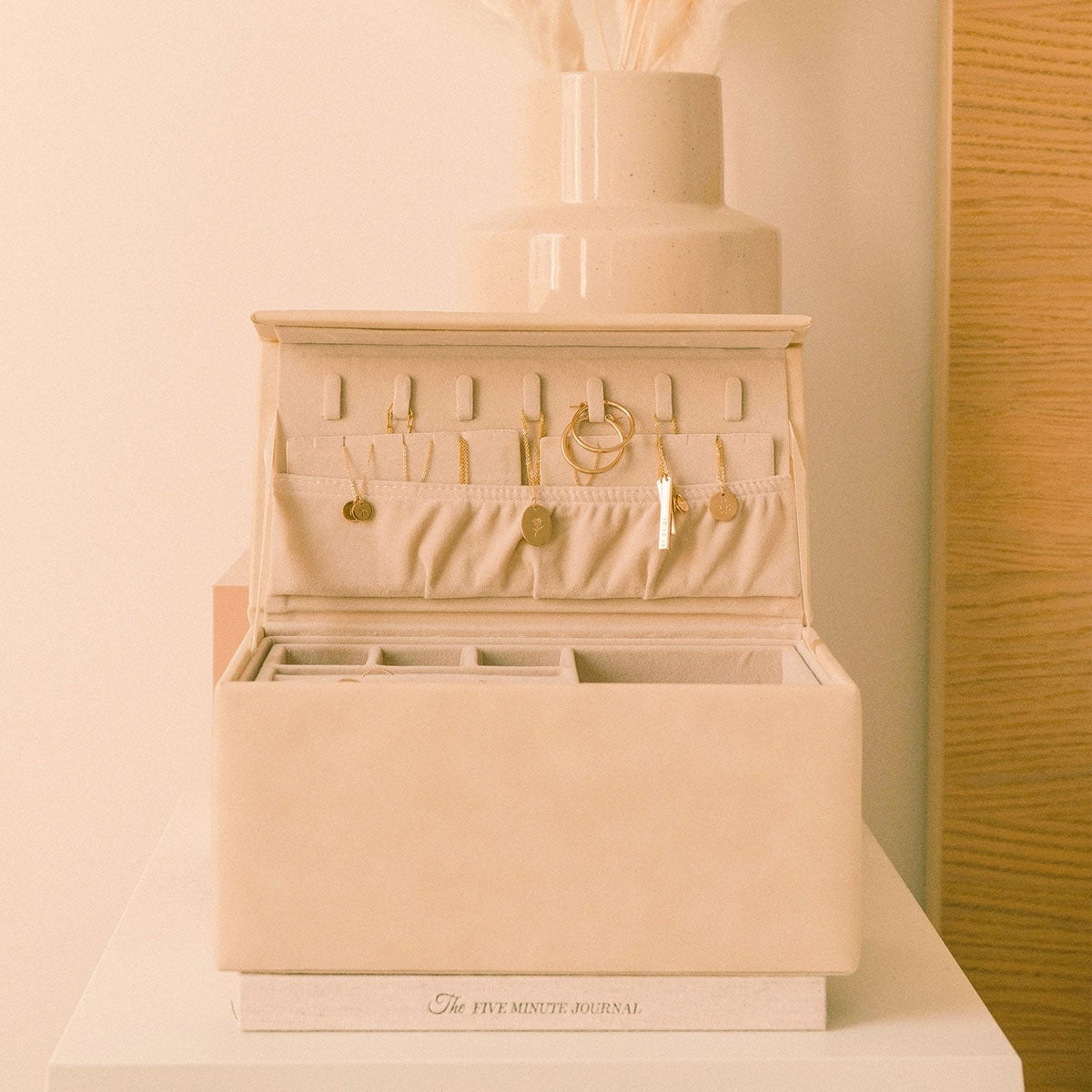 Vegan Leather Jewelry Box