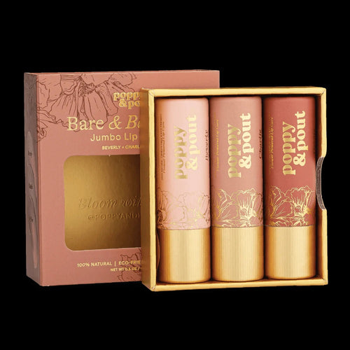 Load image 1 in gallery view. Lip Tint Gift Set - Bare & Beautiful Poppy & Pout