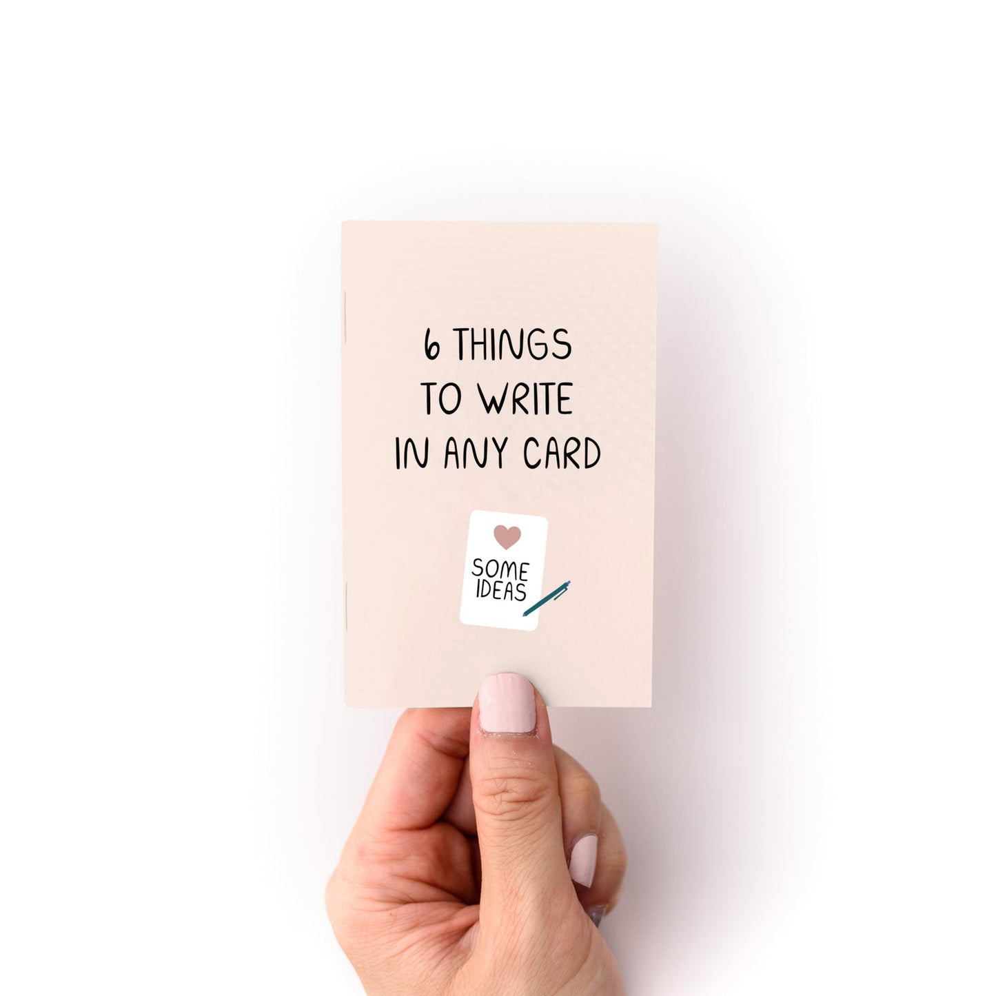 6 Things To Write In Any Card Zine Kwohtations