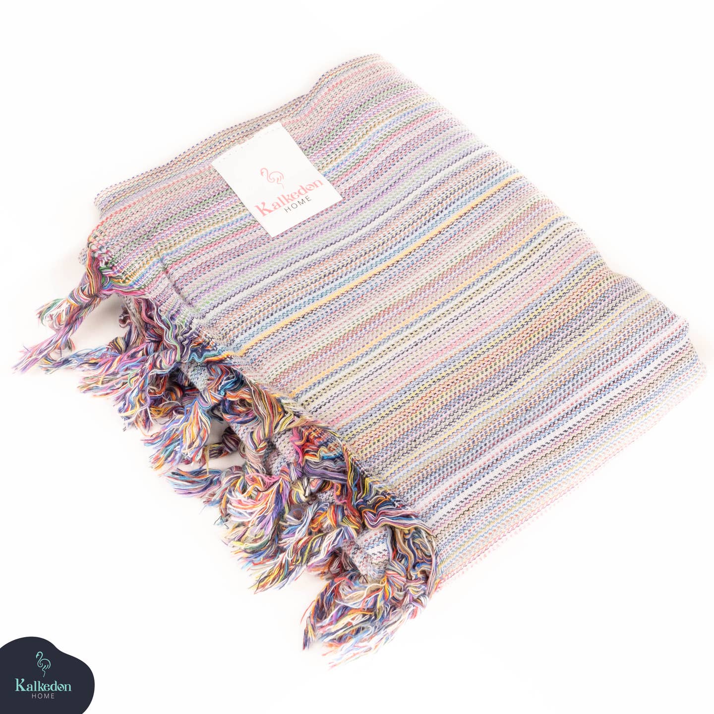Turkish Cotton Throw Blanket/Towel - Gray