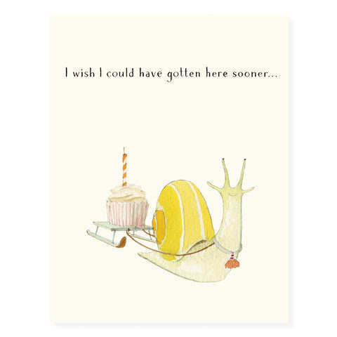 Snail Mail - Birthday Card