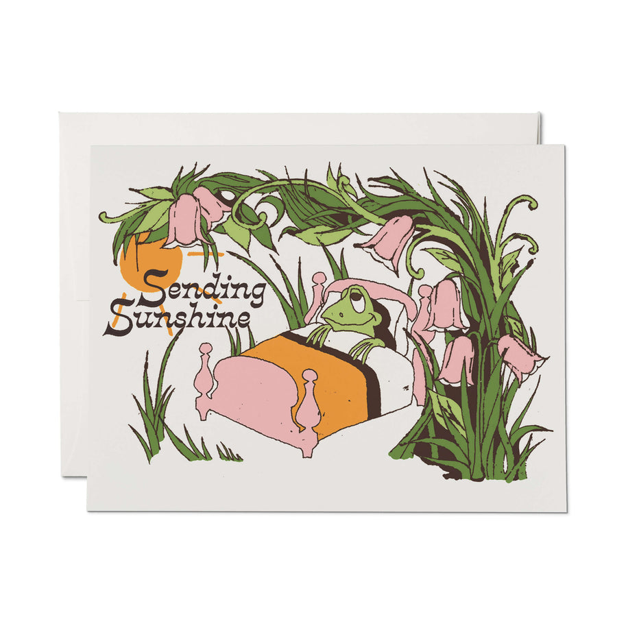 Sending Sunshine Encouragement Card