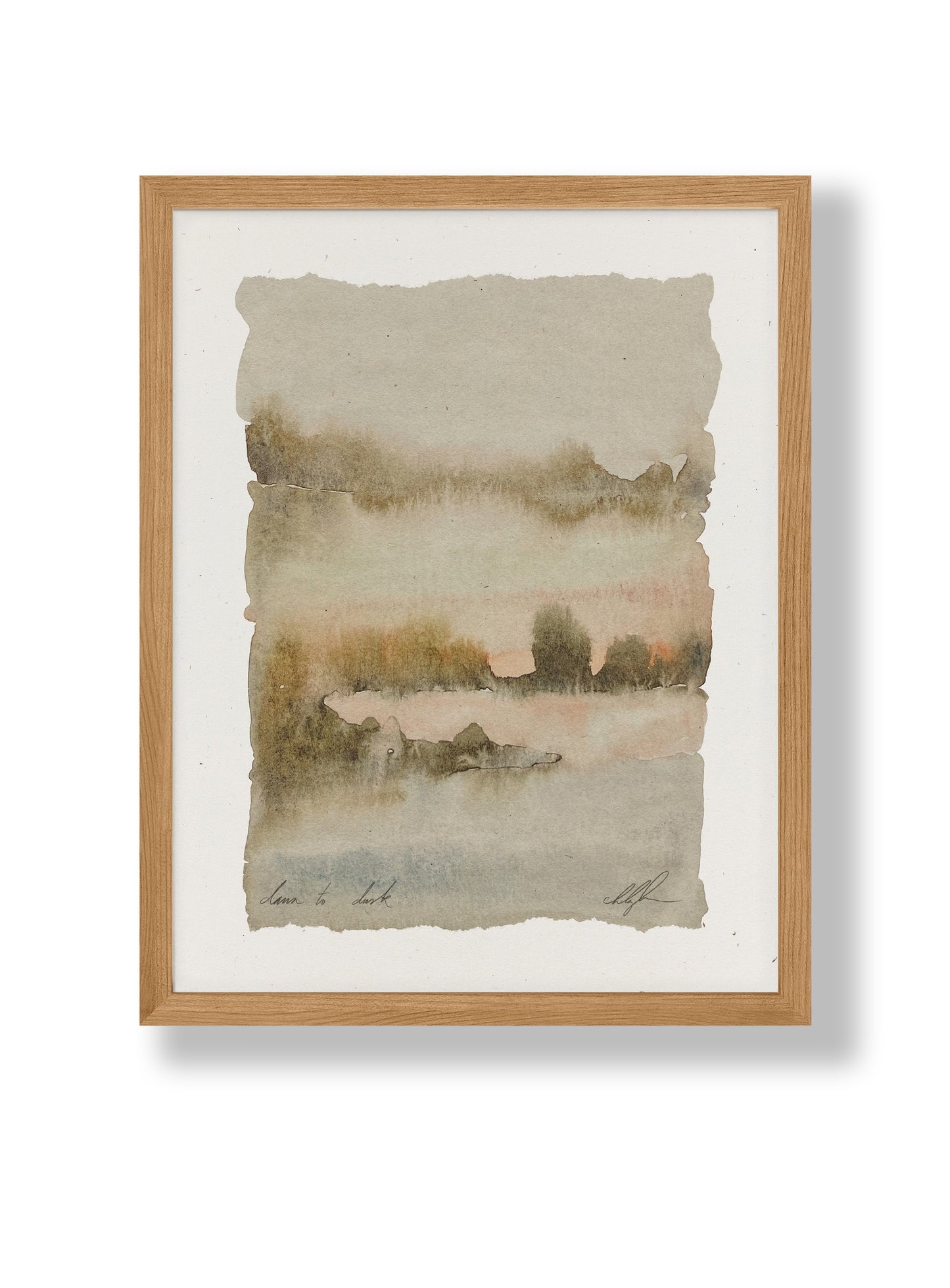 Dawn To Dusk Print - 8.5 x 11