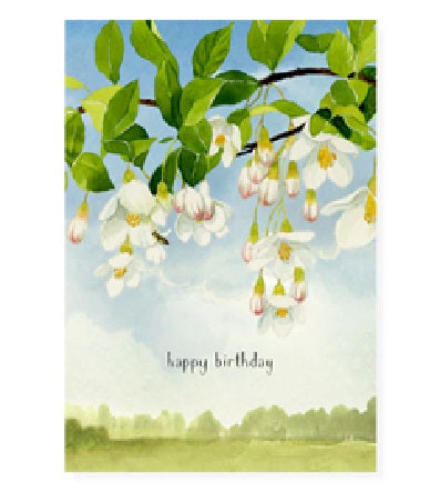 Birthday Snowbells Card