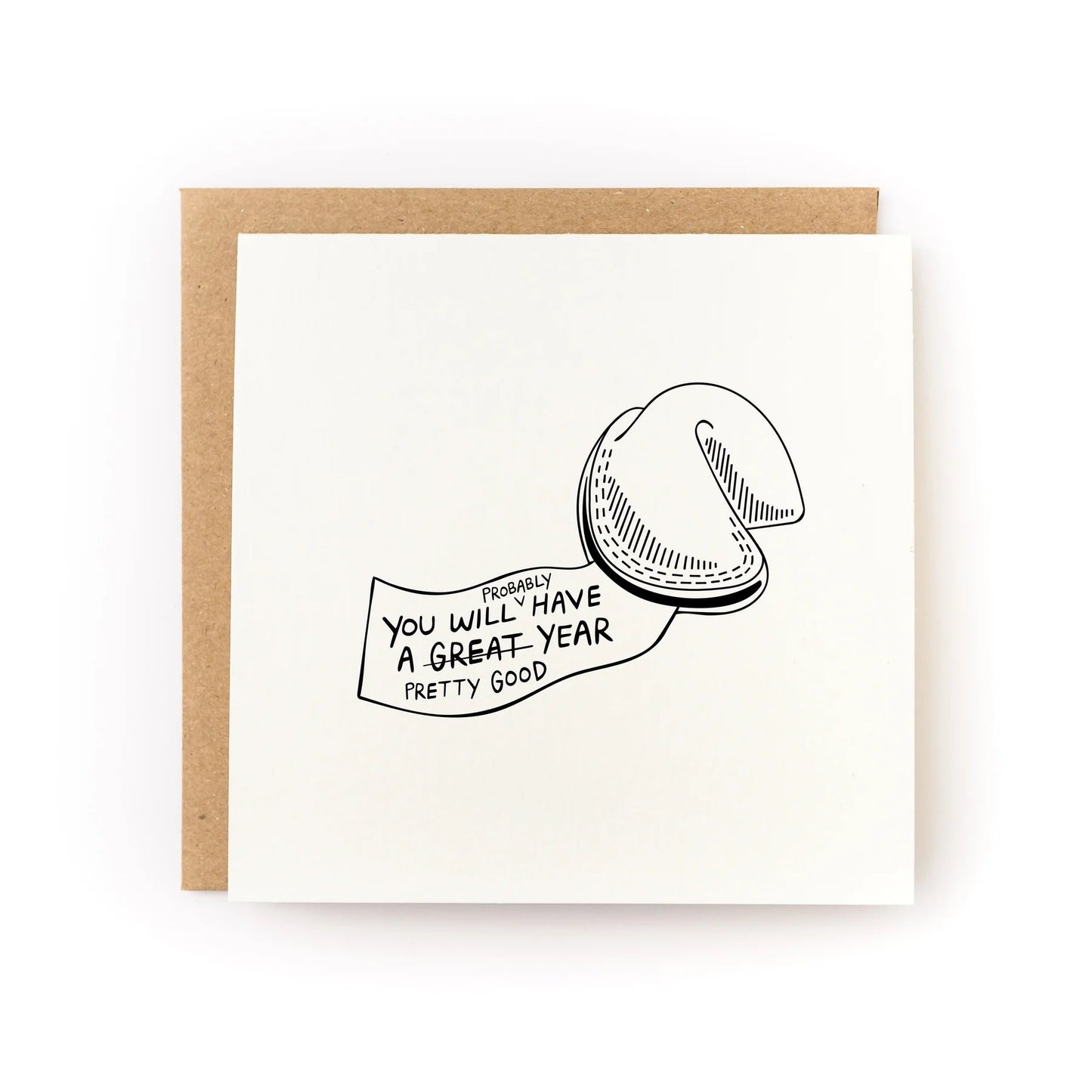 Pretty Good Year Letterpress Card Kwohtations