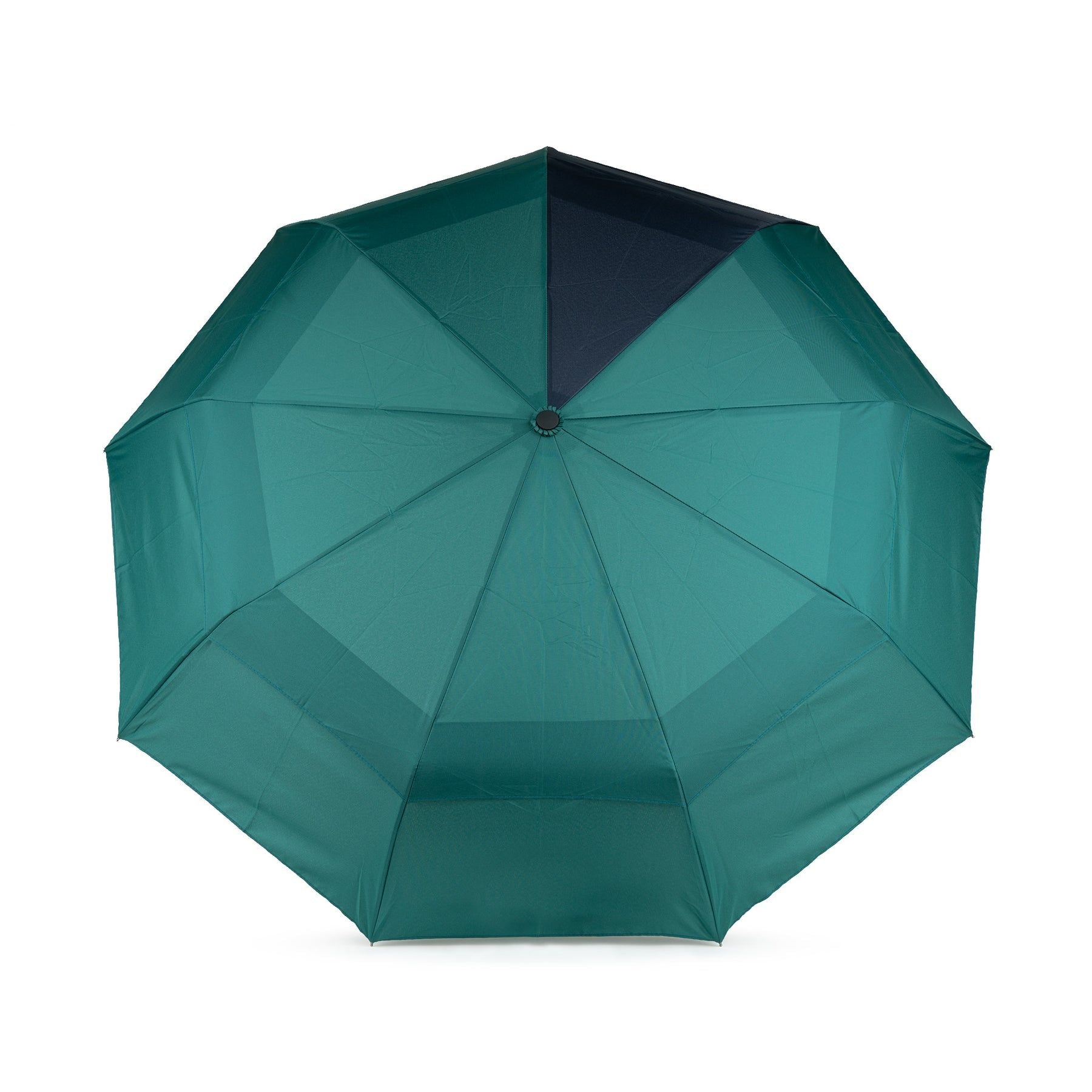 Waterloo Recycled Nylon Umbrella - Teal/Midnight
