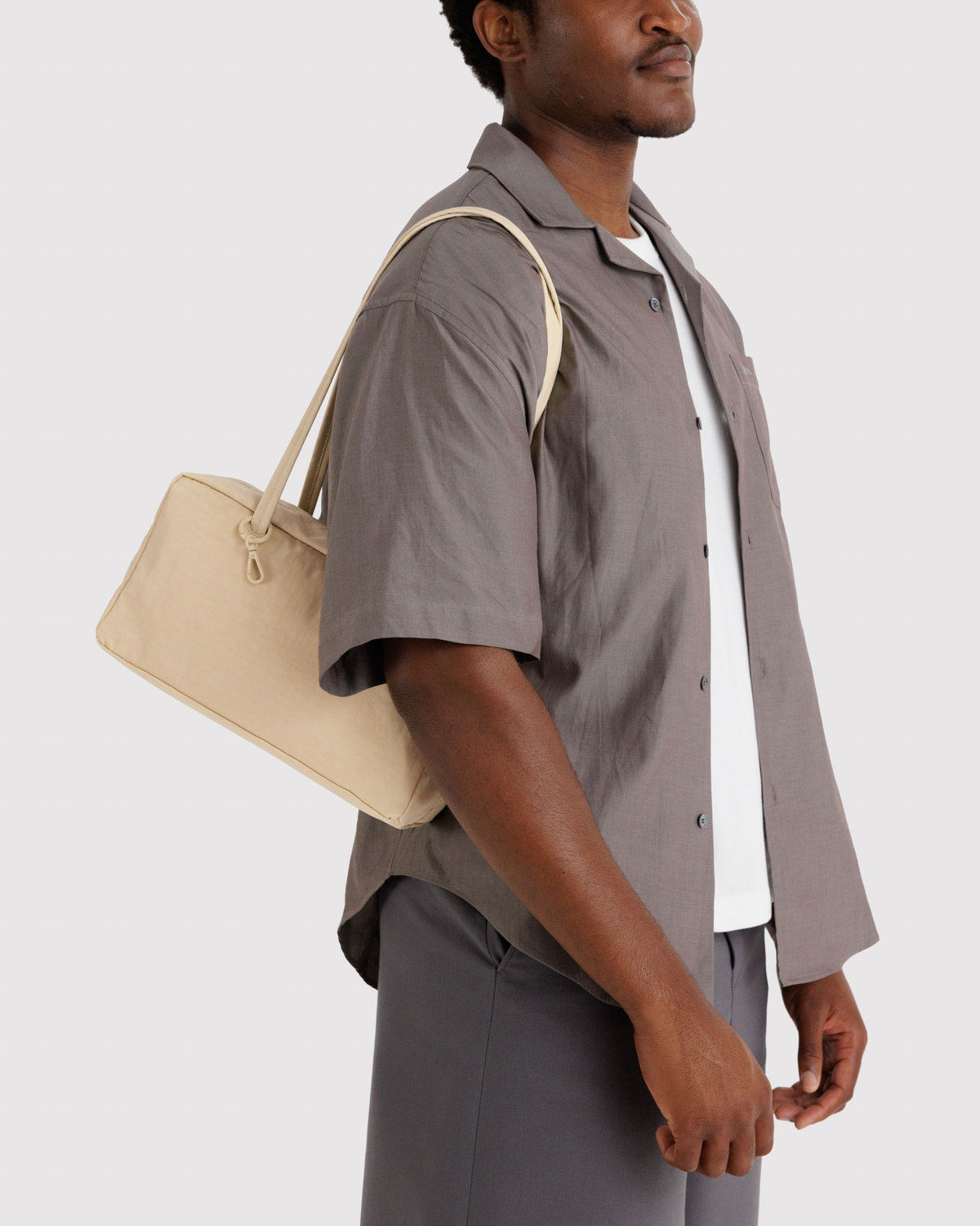 Nylon Bowler Bag Baggu