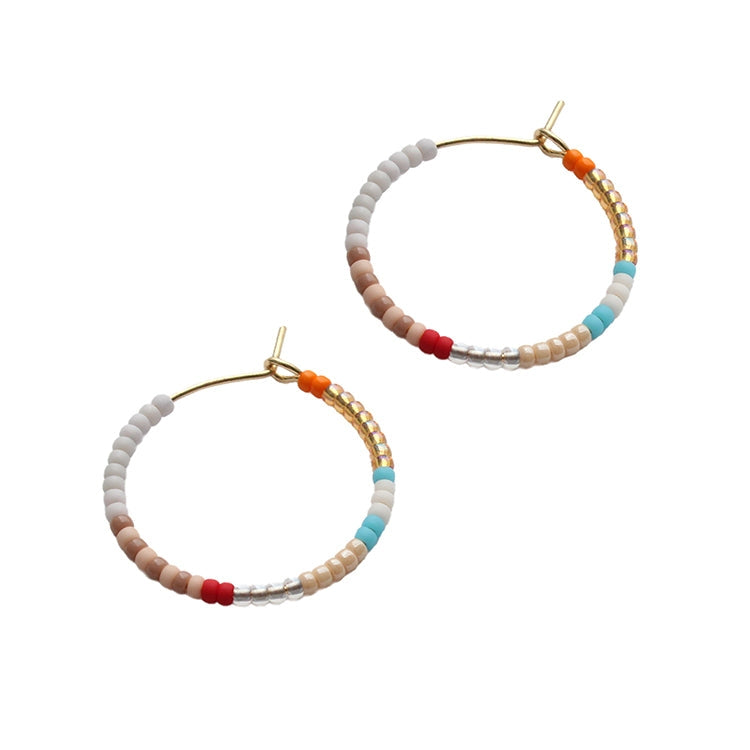 Aryna Hoops - Latte