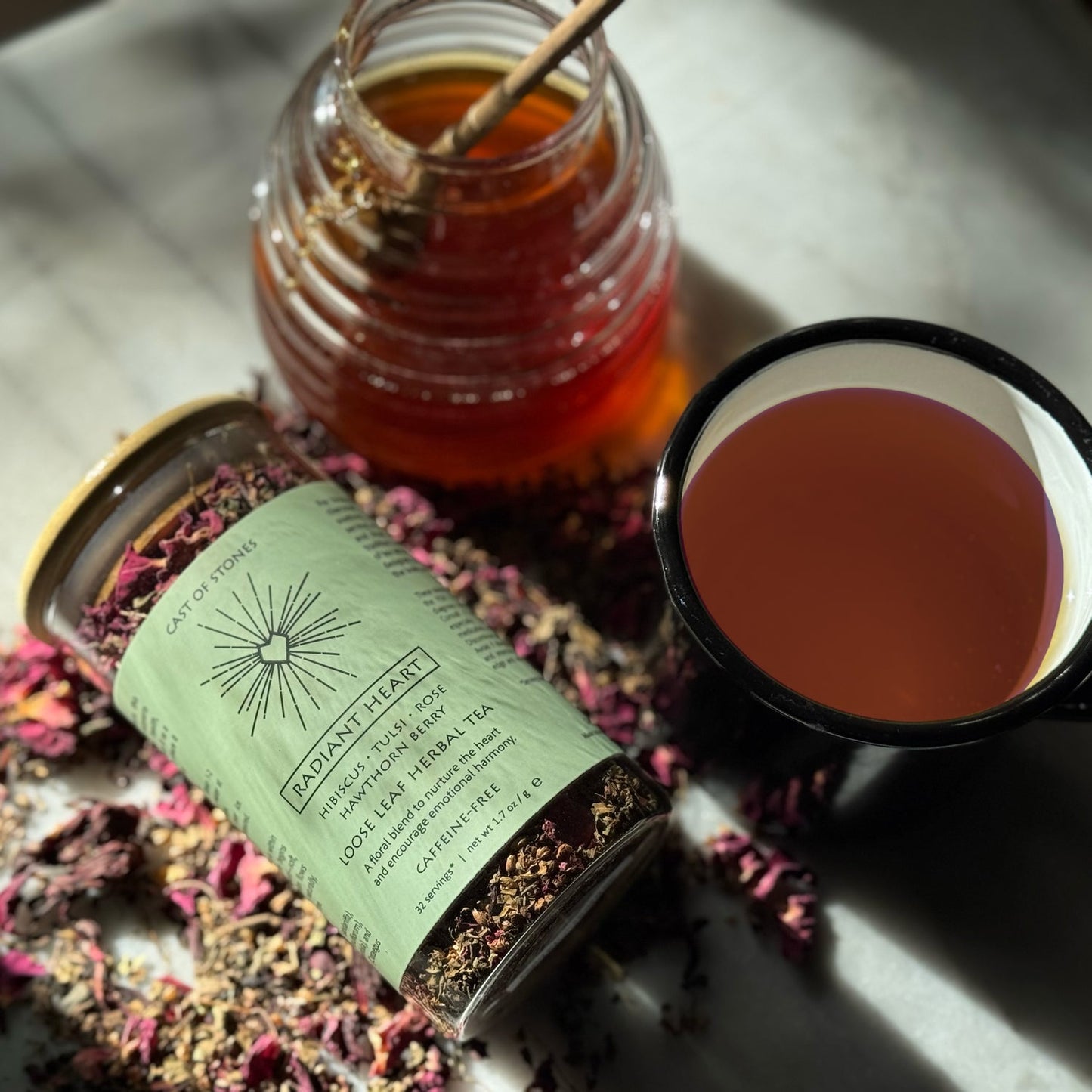 Radiant Heart Loose Leaf Herbal Tea