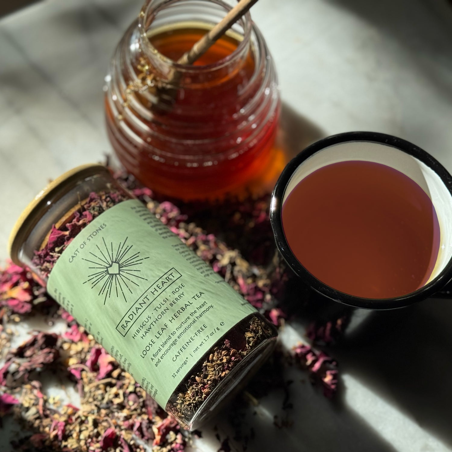 Radiant Heart Loose Leaf Herbal Tea