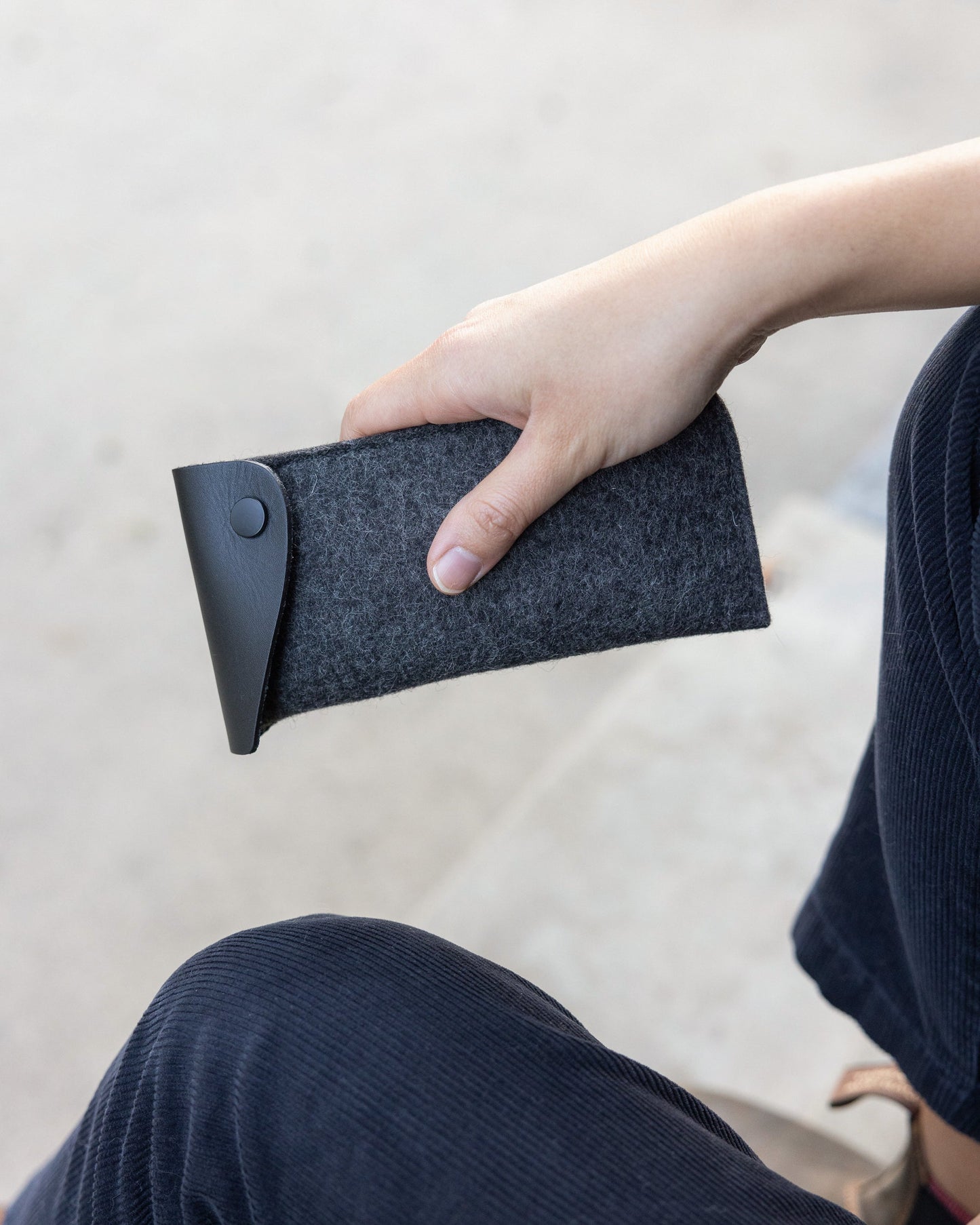 Anzen Merino Wool Eyeglass Sleeve