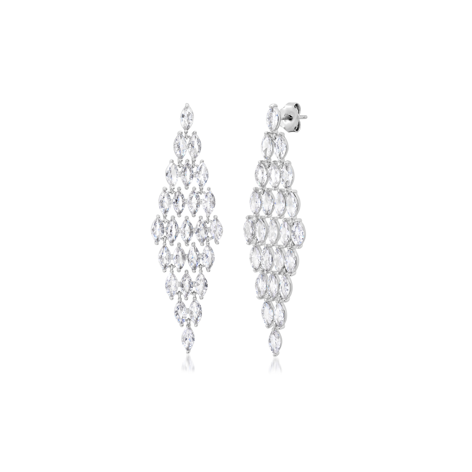 Cascading Marquis Earrings