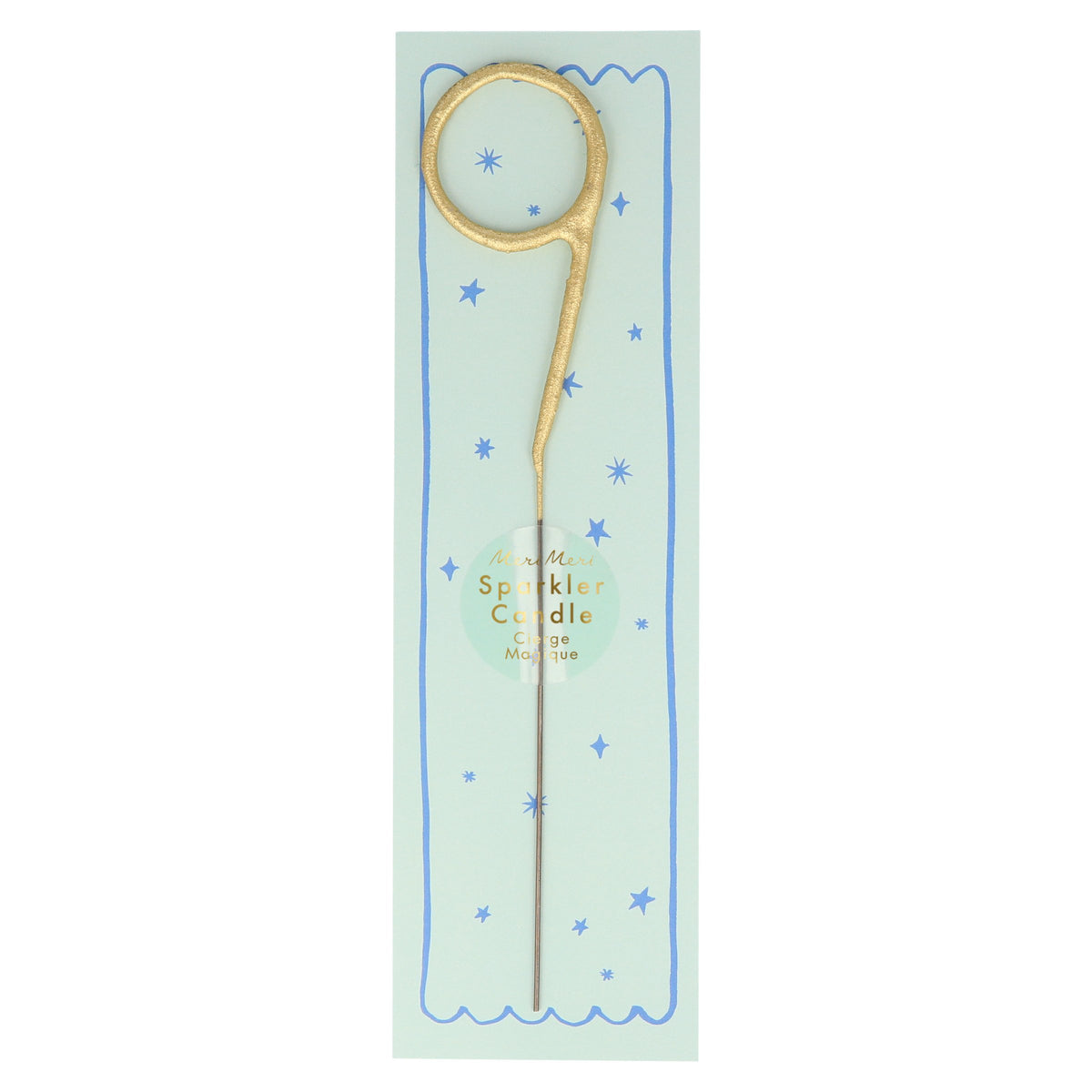 Gold Sparkler Number Candles